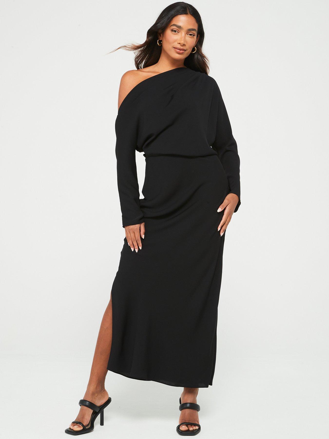 v-by-very-off-the-shoulder-midaxi-dress-black