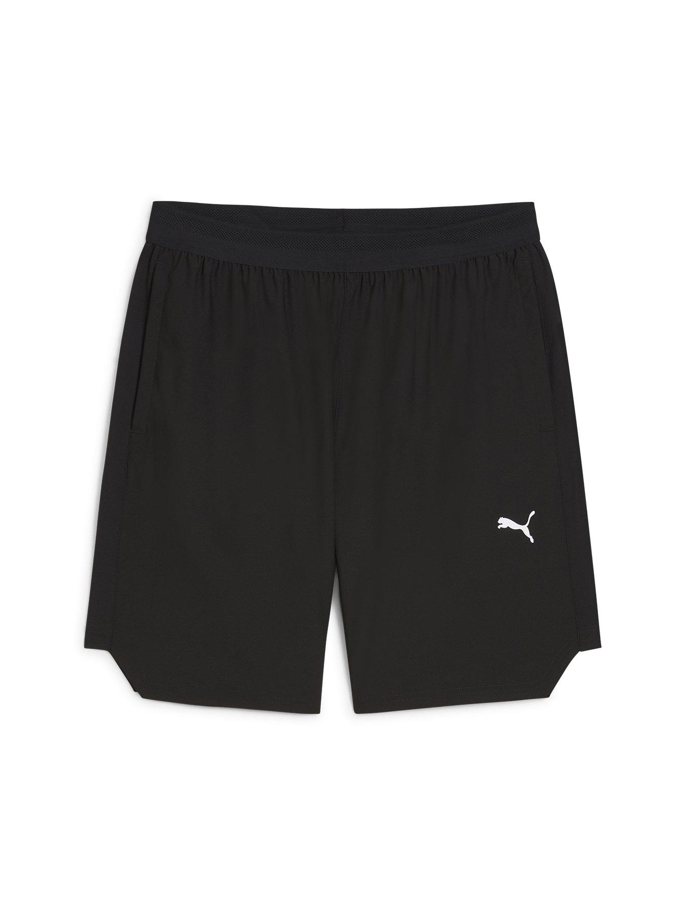 puma-mens-training-fuse-stretch-7-shorts-blackfront