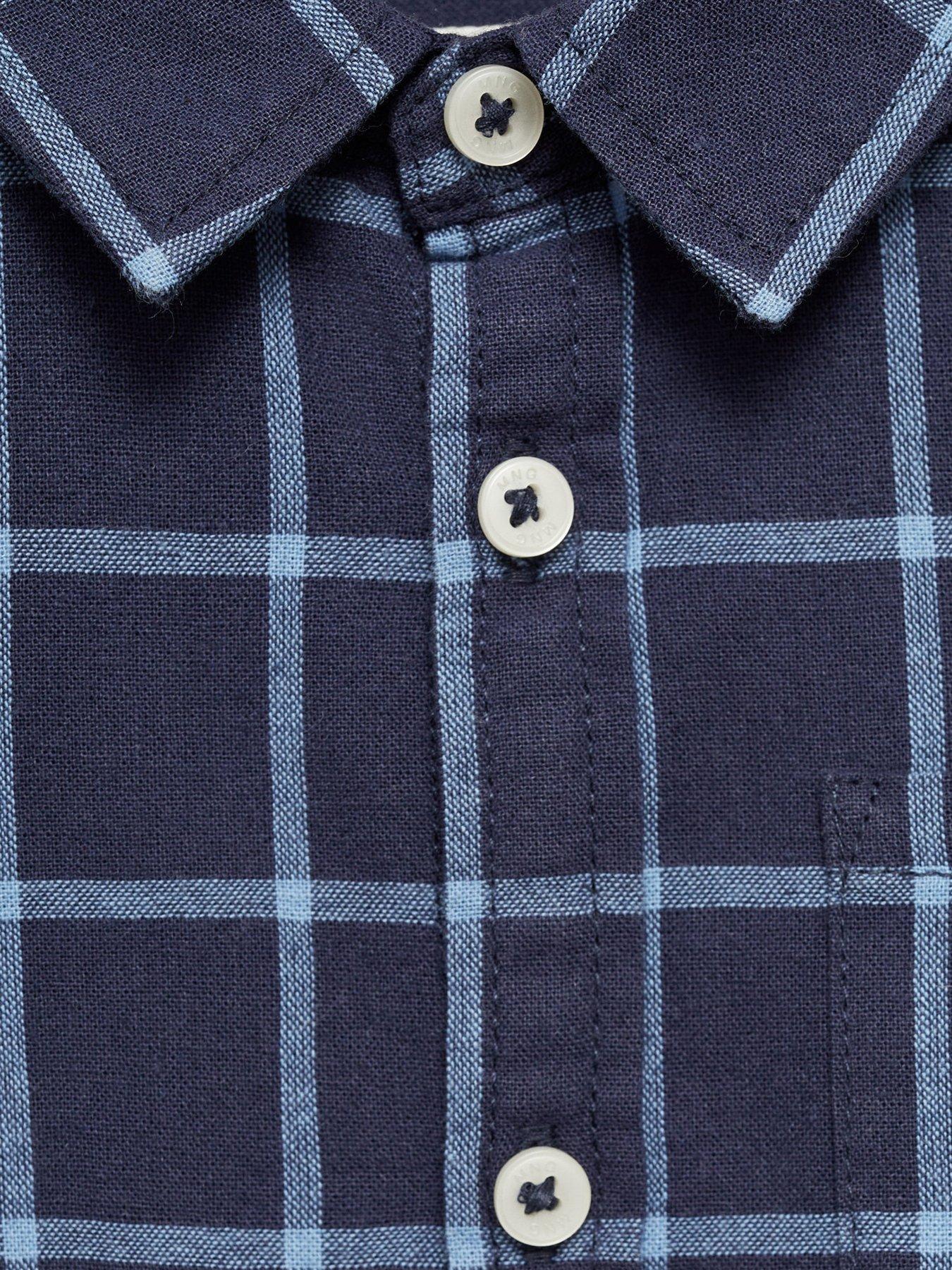 mango-younger-boys-long-sleeve-checked-shirt-navydetail