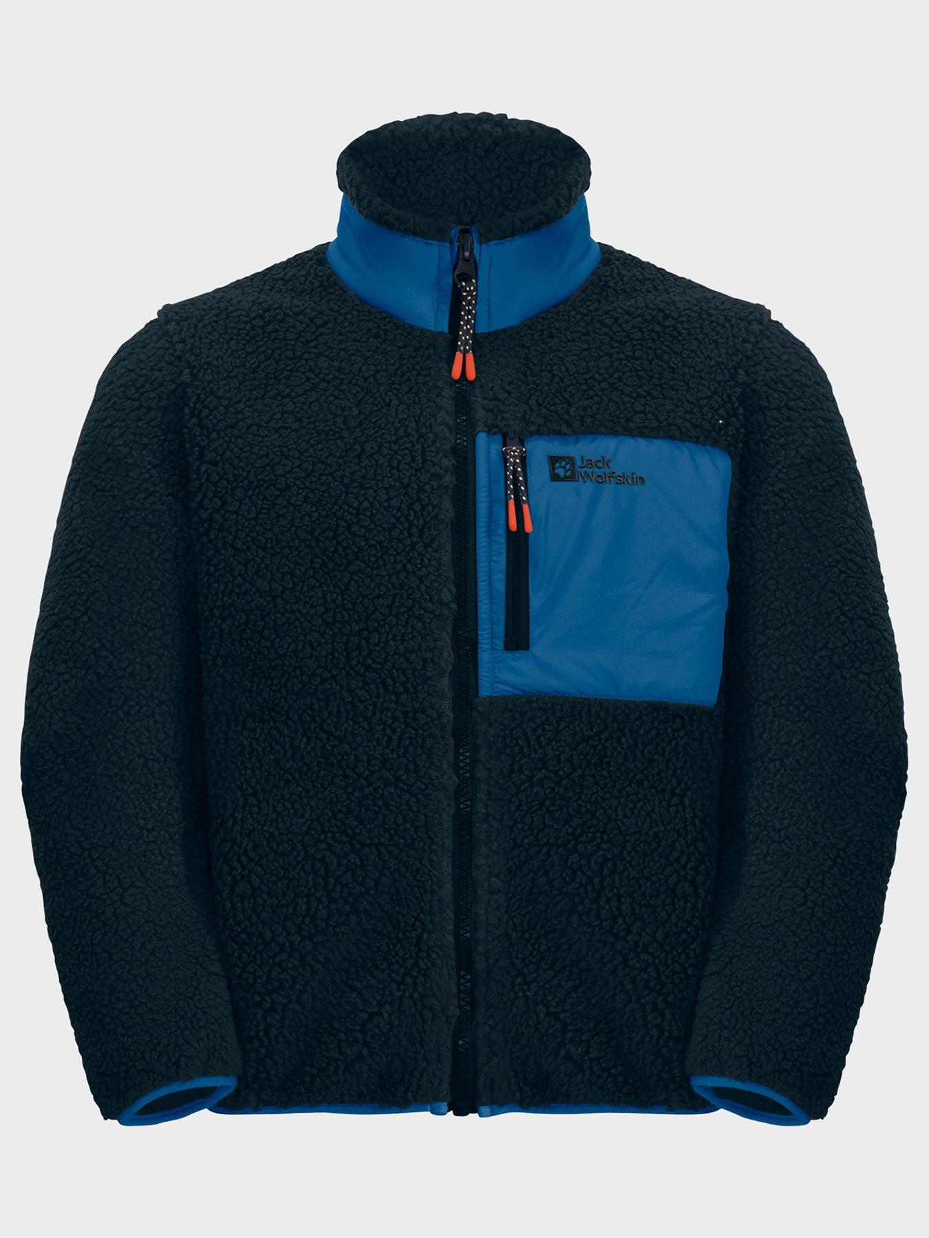 Image 1 of 2 of Jack Wolfskin Kids Ice Curl Jacket - Dark Blue