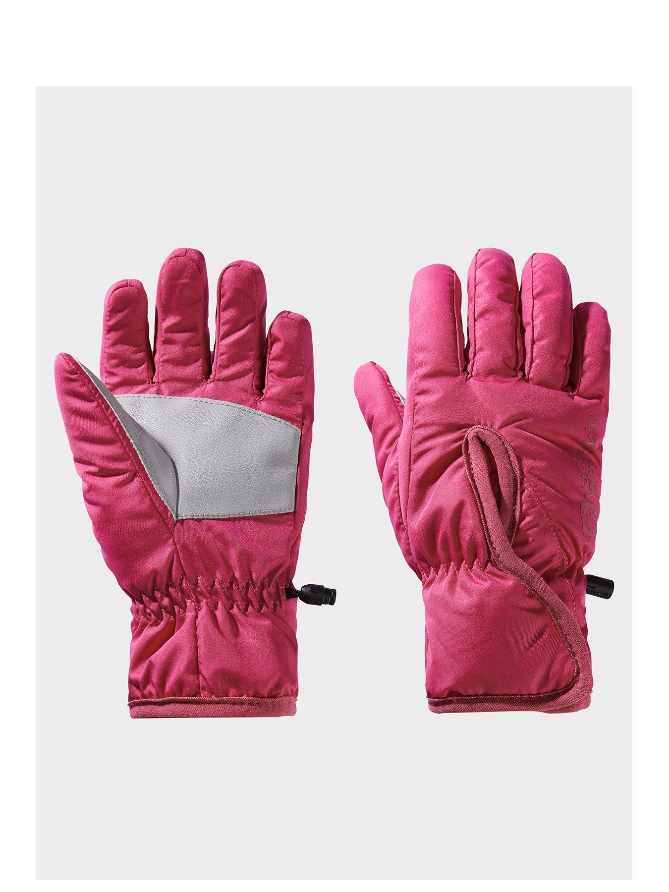 jack-wolfskin-kids-easy-entry-glove-bright-pink