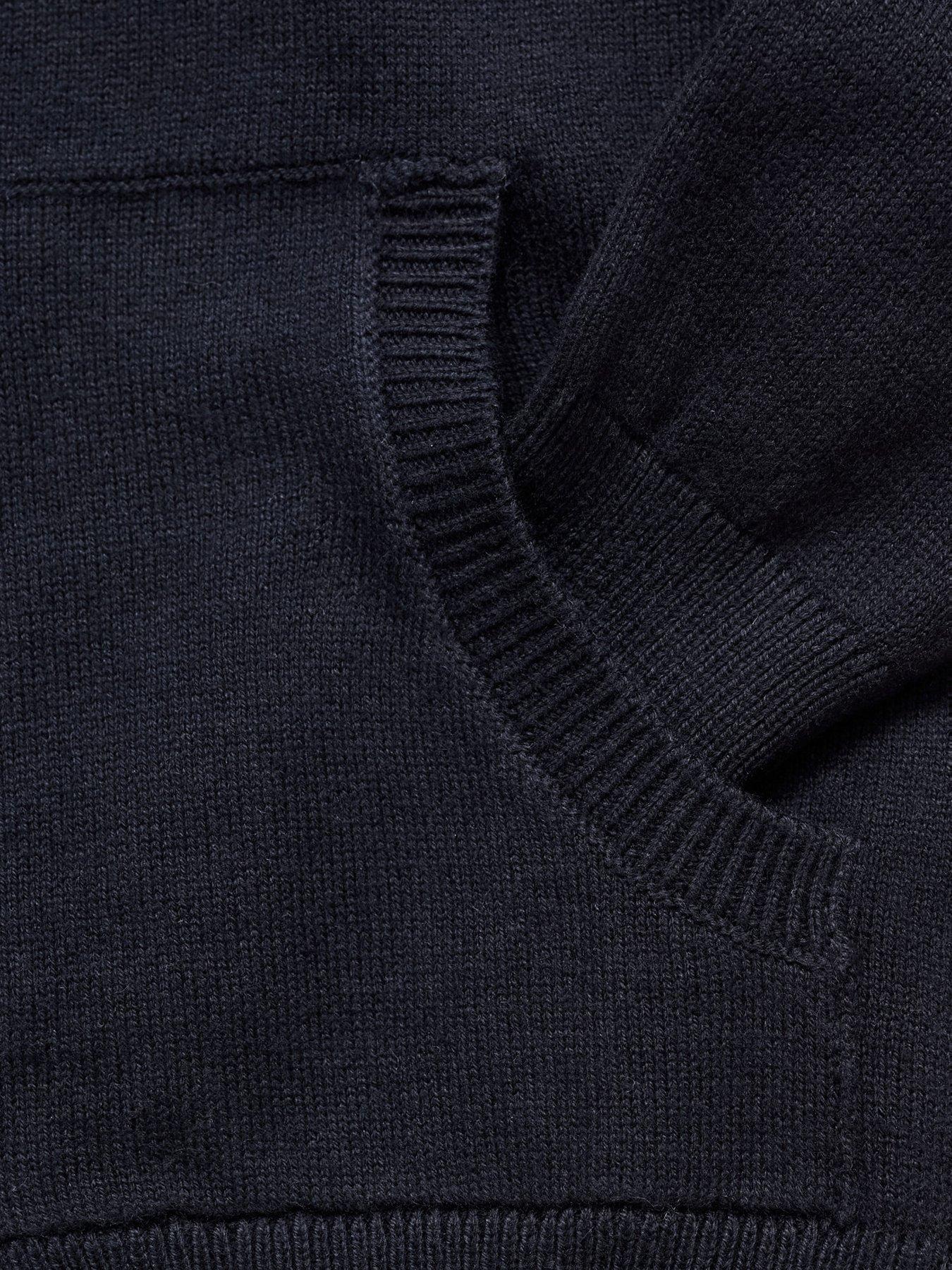 mango-younger-boys-zip-knitted-cardigan-navydetail