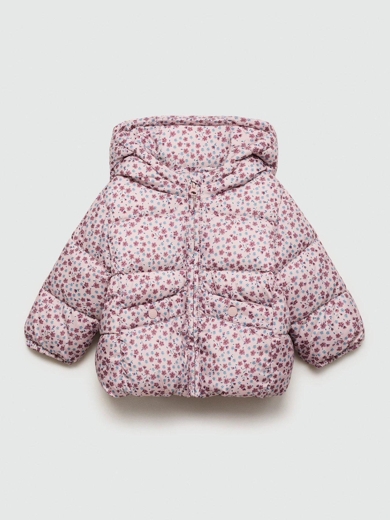 mango-younger-girls-floral-print-padded-coat-pink