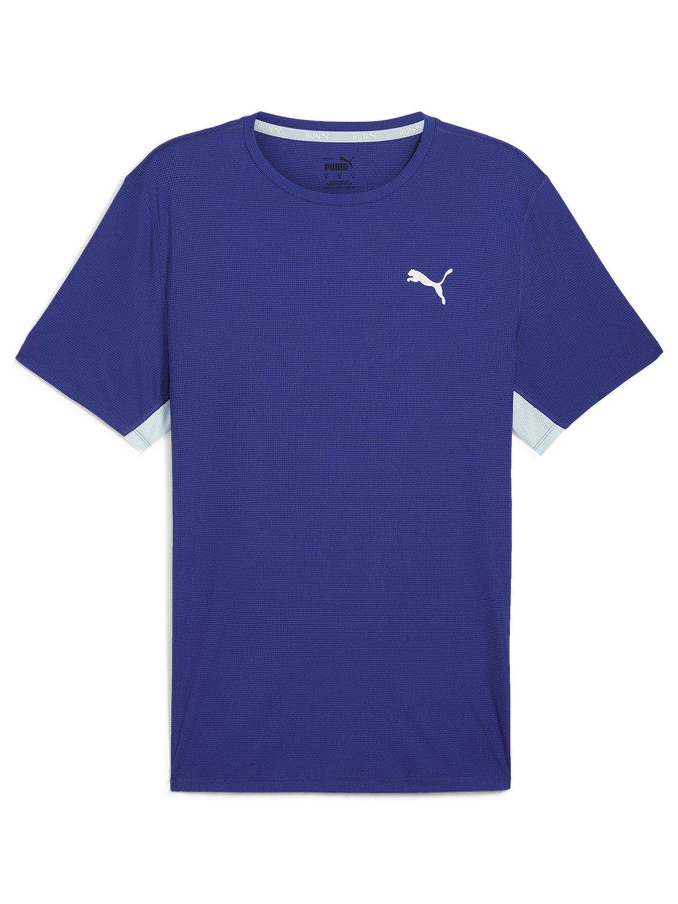 Image 5 of 6 of Puma Mens Running Favourite Velocity T-Shirt - Blue
