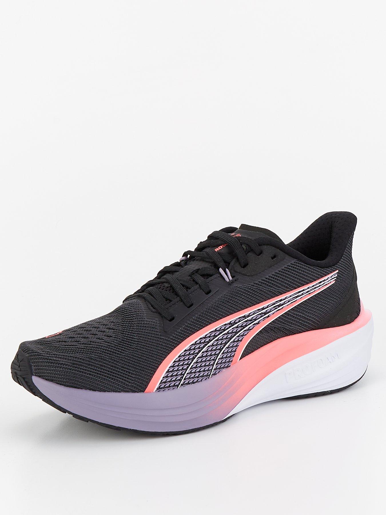 puma-womens-running-darter-pro-trainers-blackmultistillFront