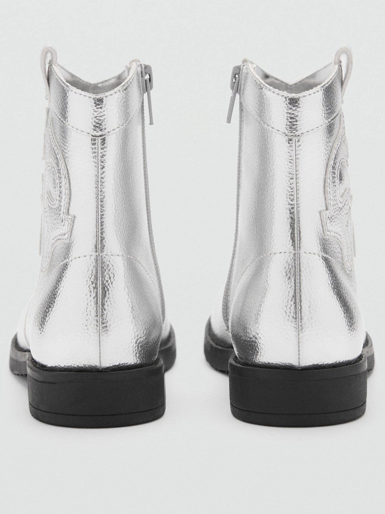 mango-girls-metallic-western-boots-silverback