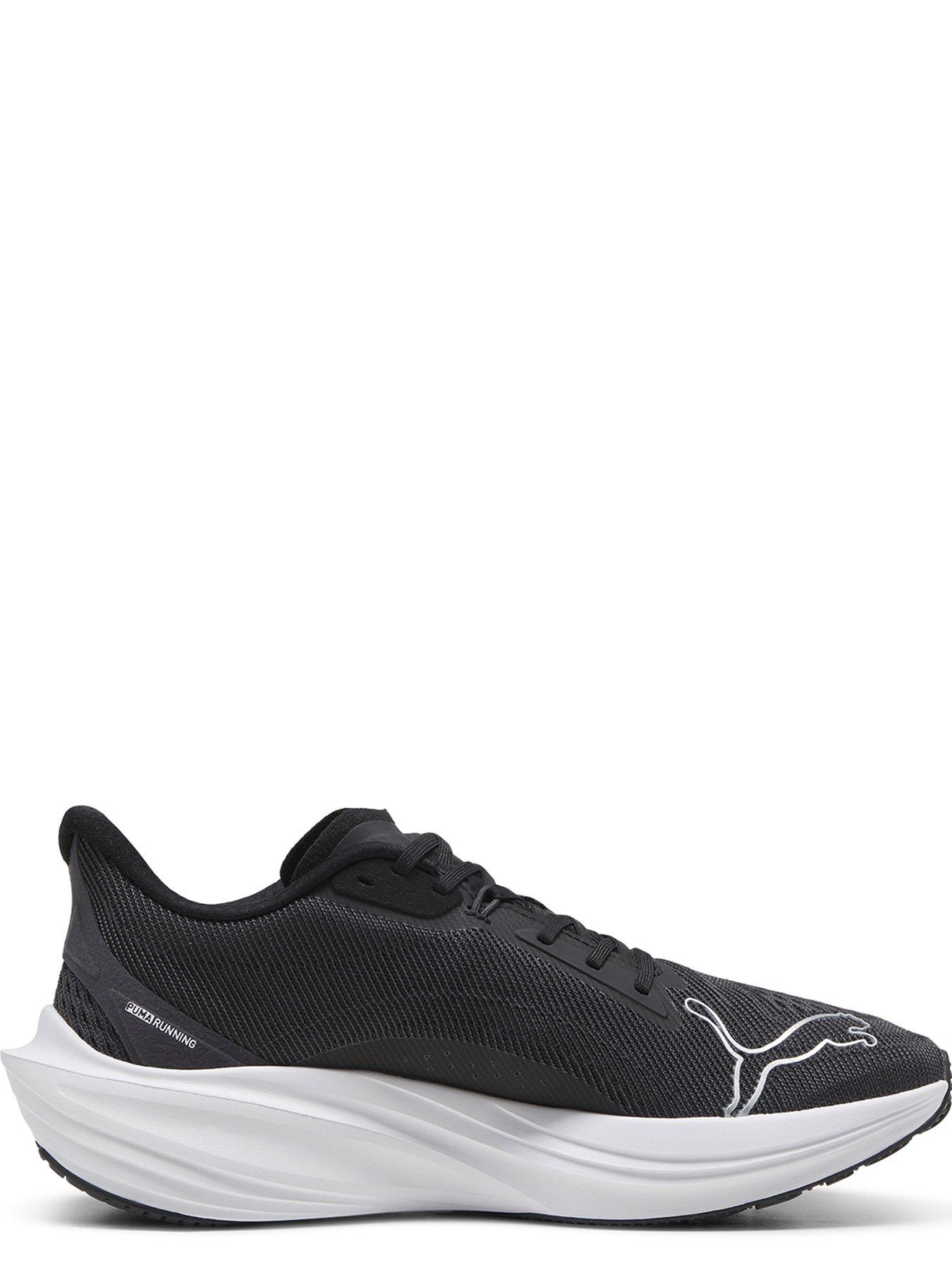 puma-mens-running-darter-pro-trainers-blackwhitedetail