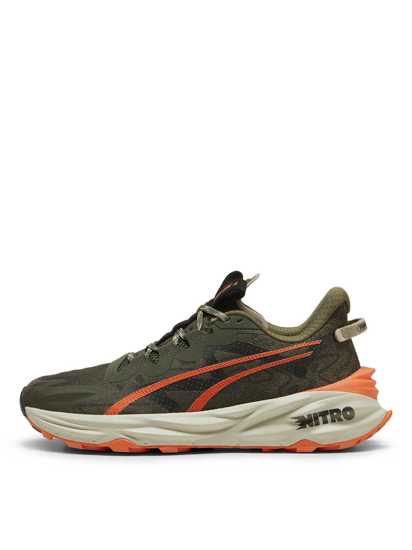 puma-mens-running-fast-trac-nitro-3-trainers-khaki