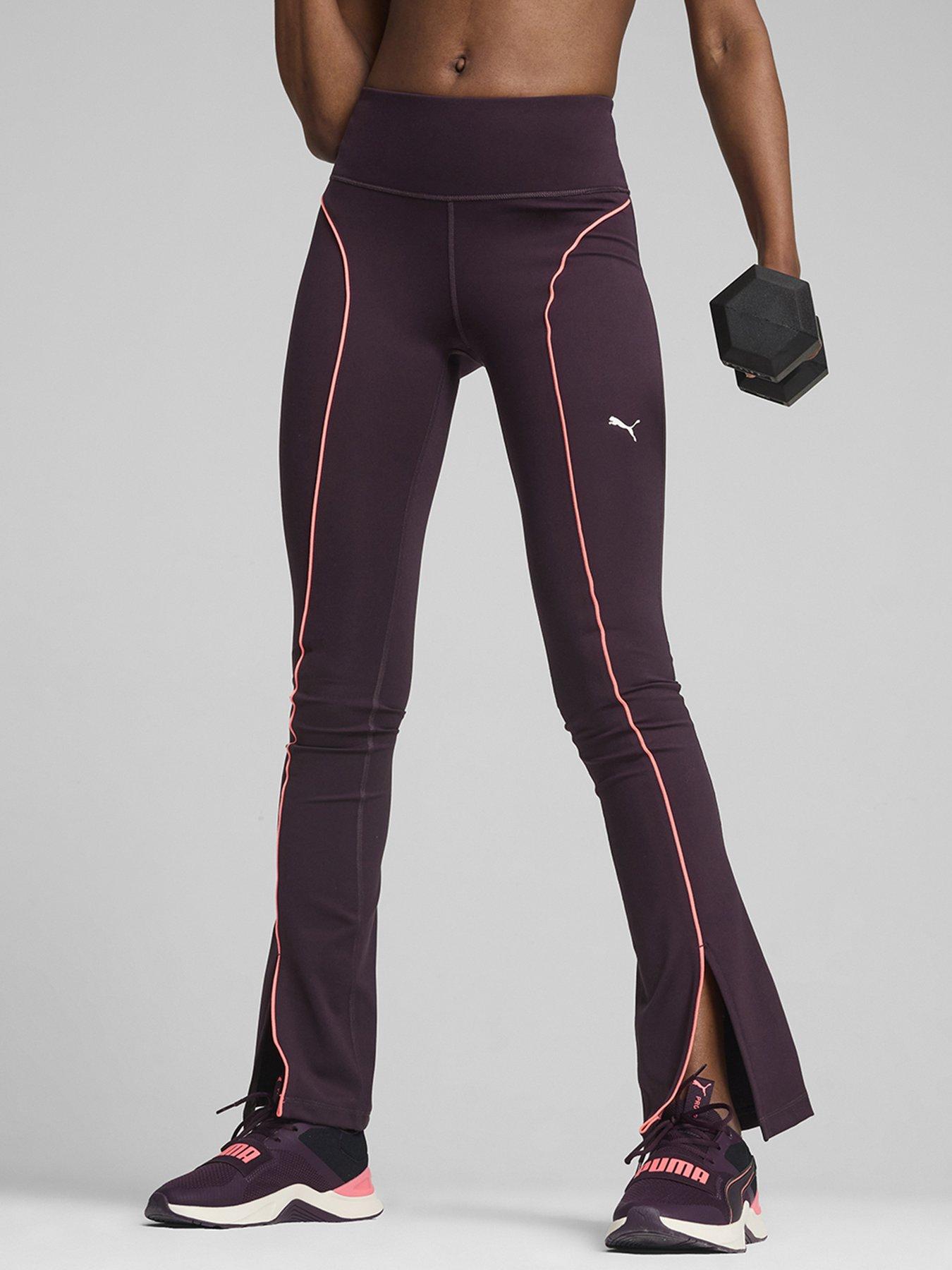 puma-womens-training-cloudspun-high-waisted-flare-pants-purple