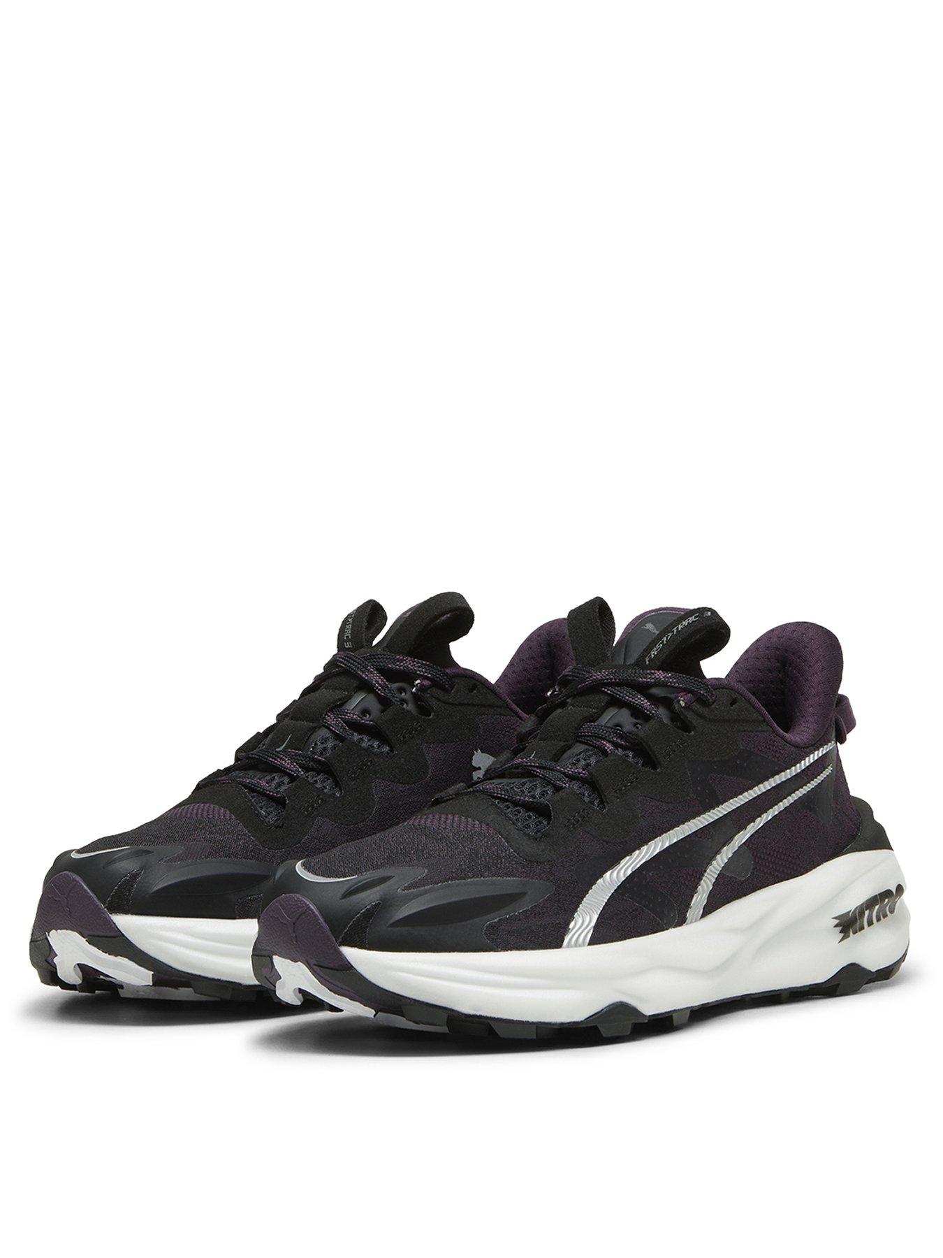 puma-womens-running-fast-trac-nitro-3-trainers-blackmultistillFront