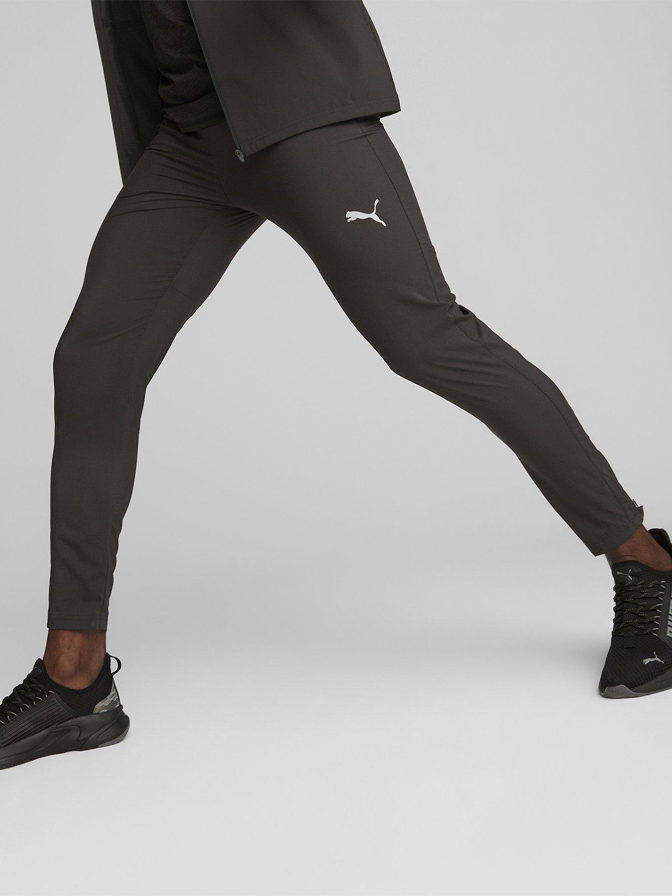 Image 1 of 6 of Puma Mens Running Favorite Tapered Pant - Black
