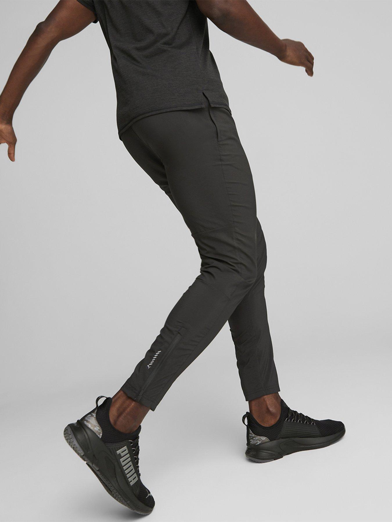 Image 2 of 6 of Puma Mens Running Favorite Tapered Pant - Black