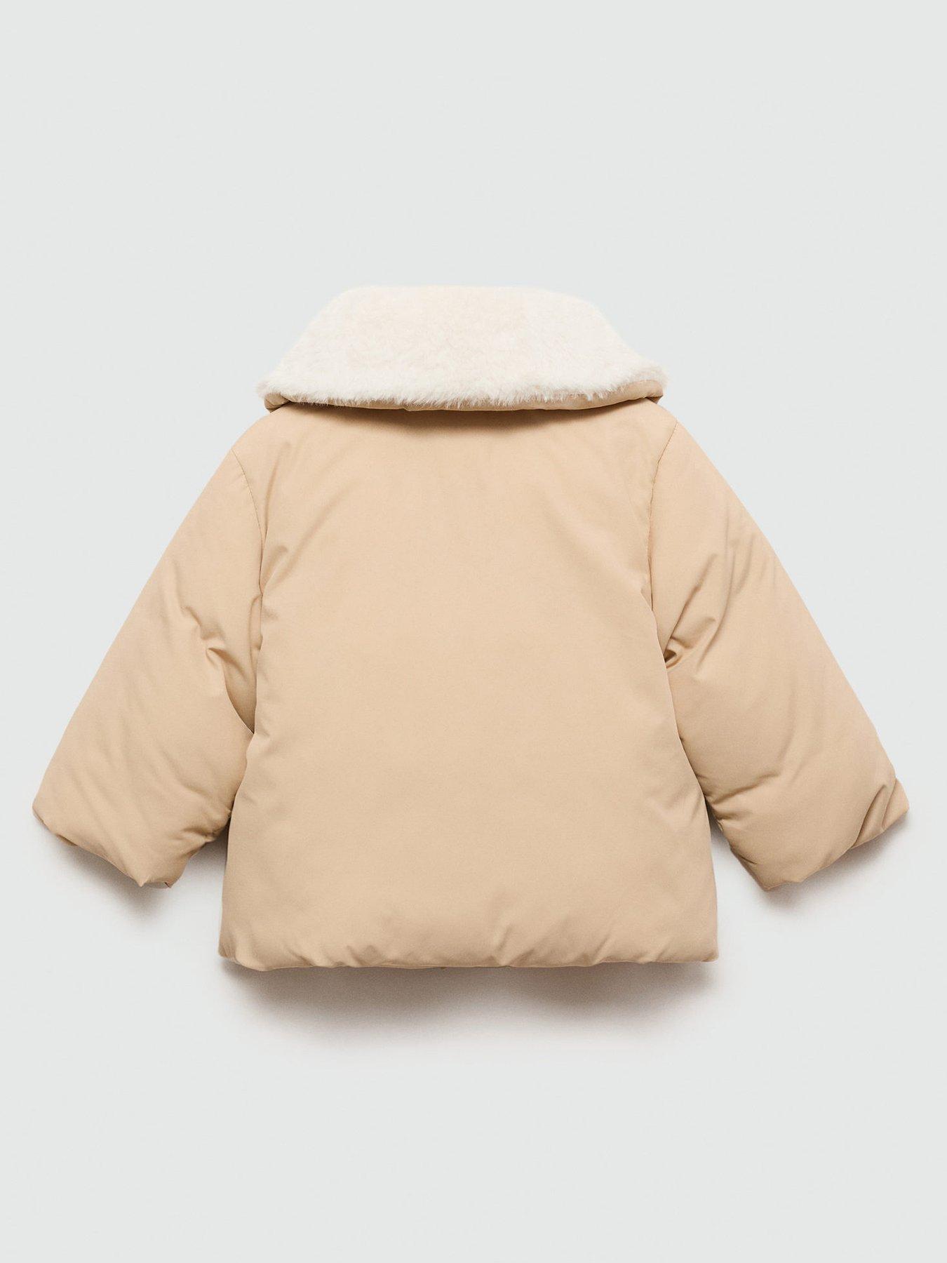 mango-younger-girls-fleece-lined-funnel-neck-coat-beigeback