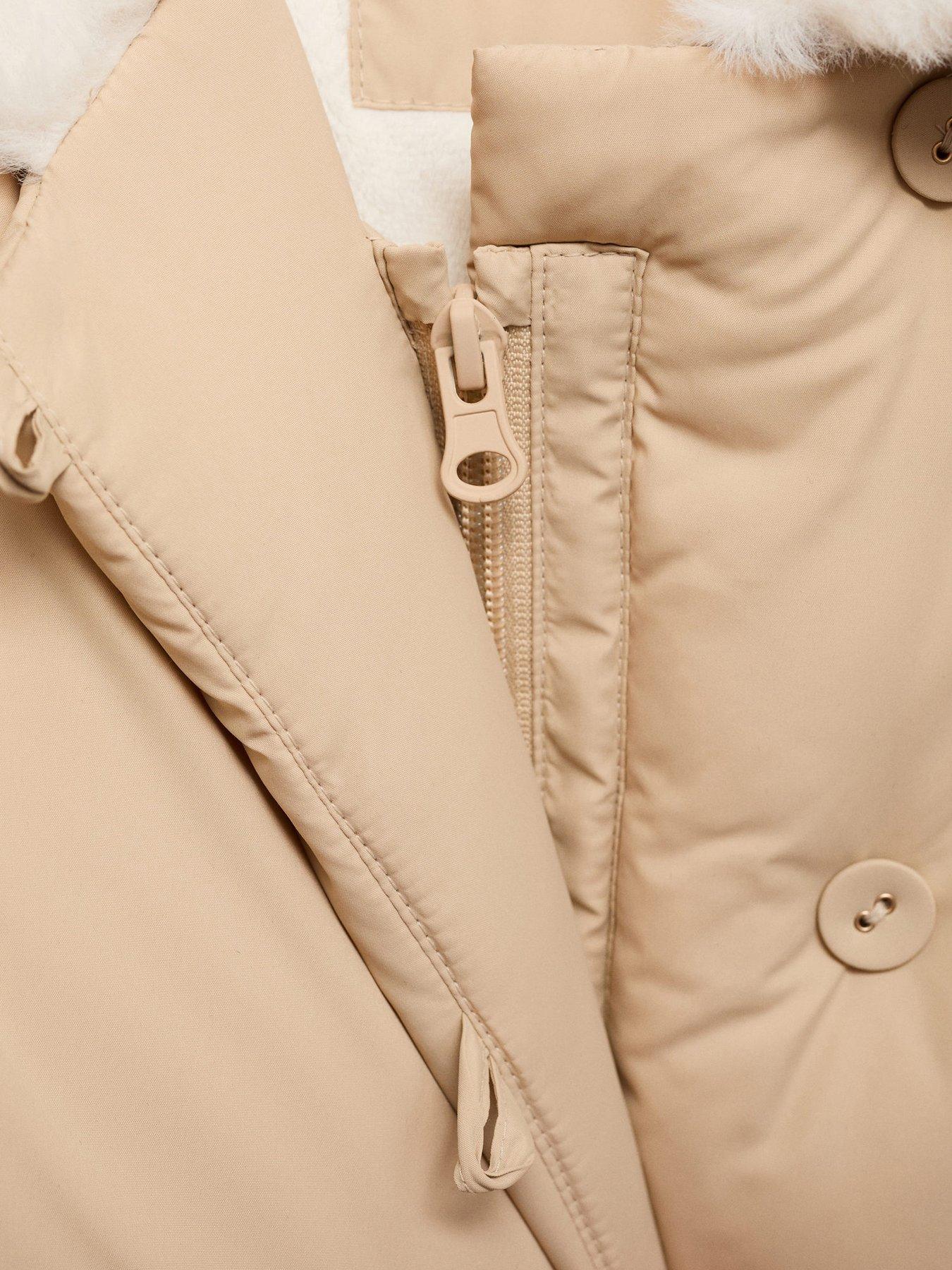 mango-younger-girls-fleece-lined-funnel-neck-coat-beigedetail