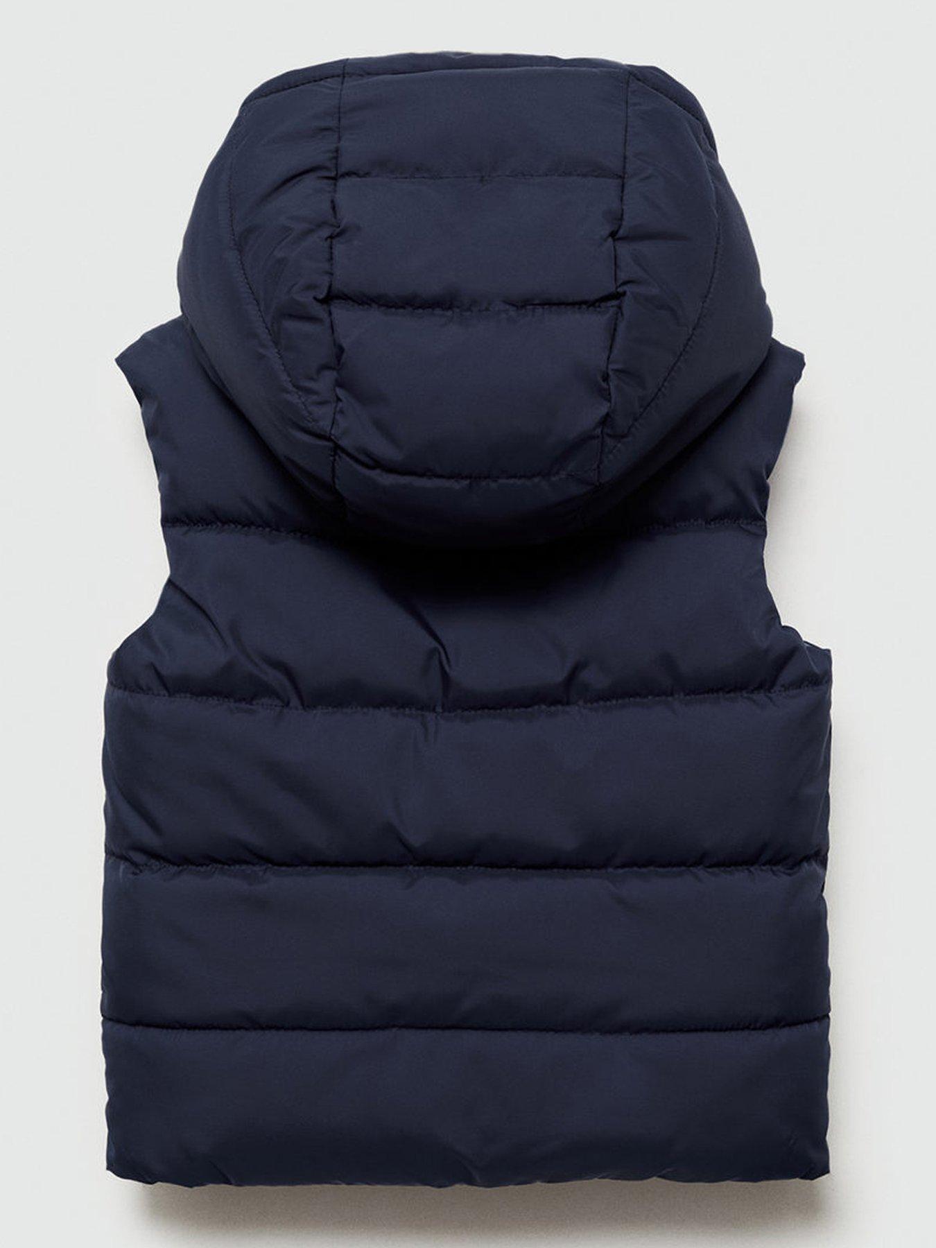 Boys hooded gilet shop