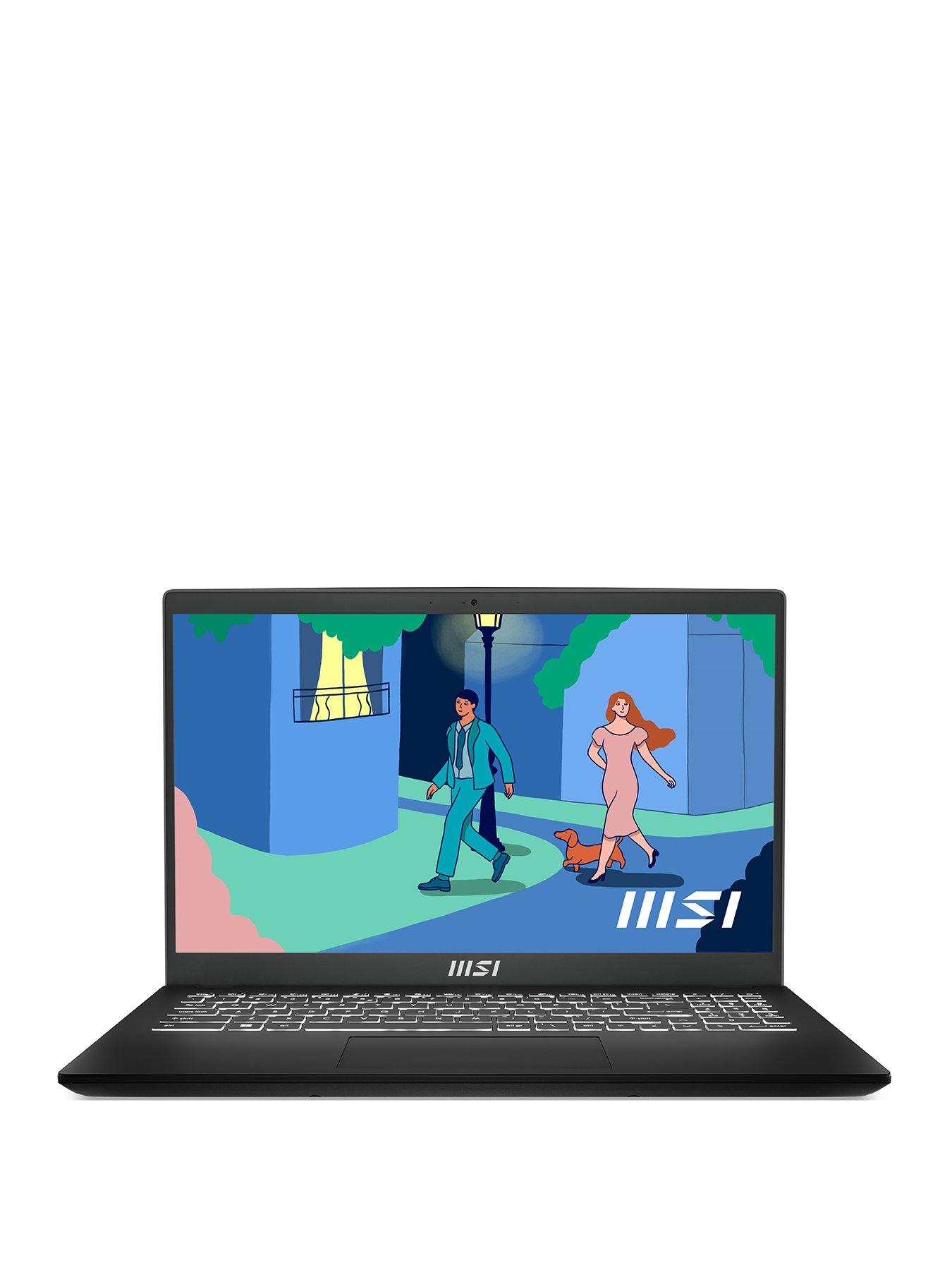 msi-modern-15-laptop-156in-fhd-1920x1080-amd-ryzen-7-8gb-ram-512gb-ssd-black