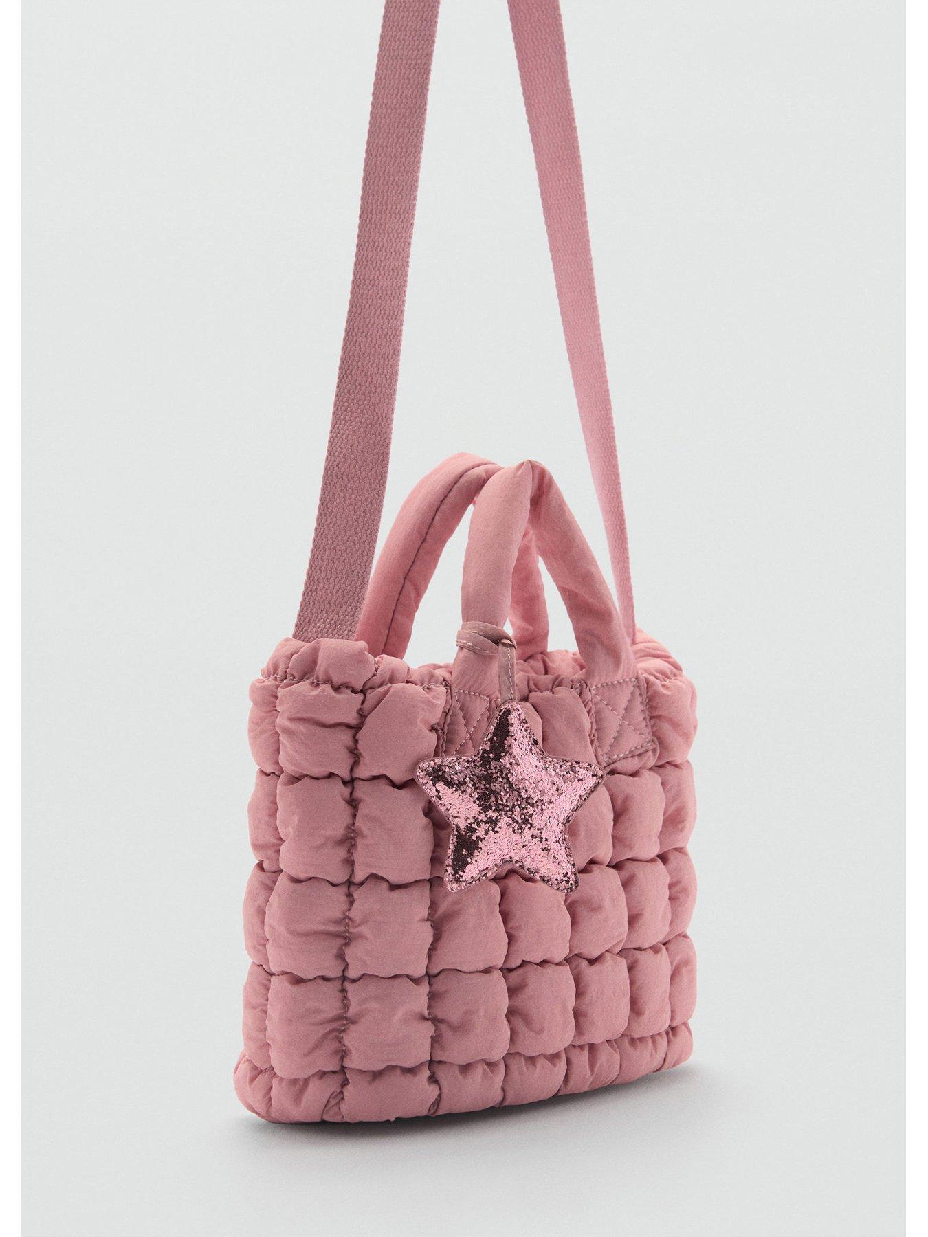 Image 2 of 4 of Mango Girls Quilted Bag - Light Pink