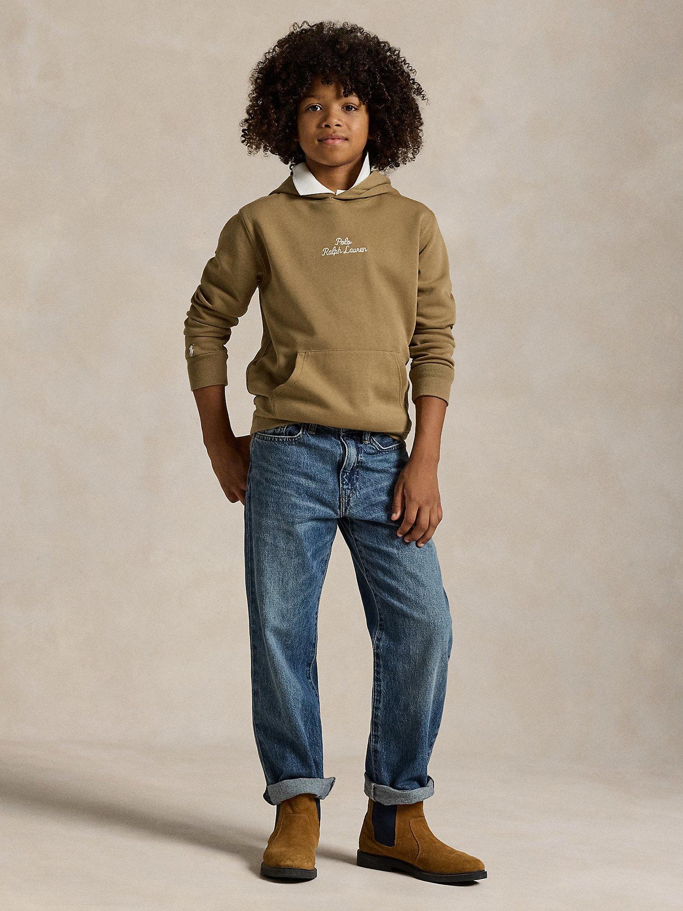 polo-ralph-lauren-boys-logo-hoodie-khakiback