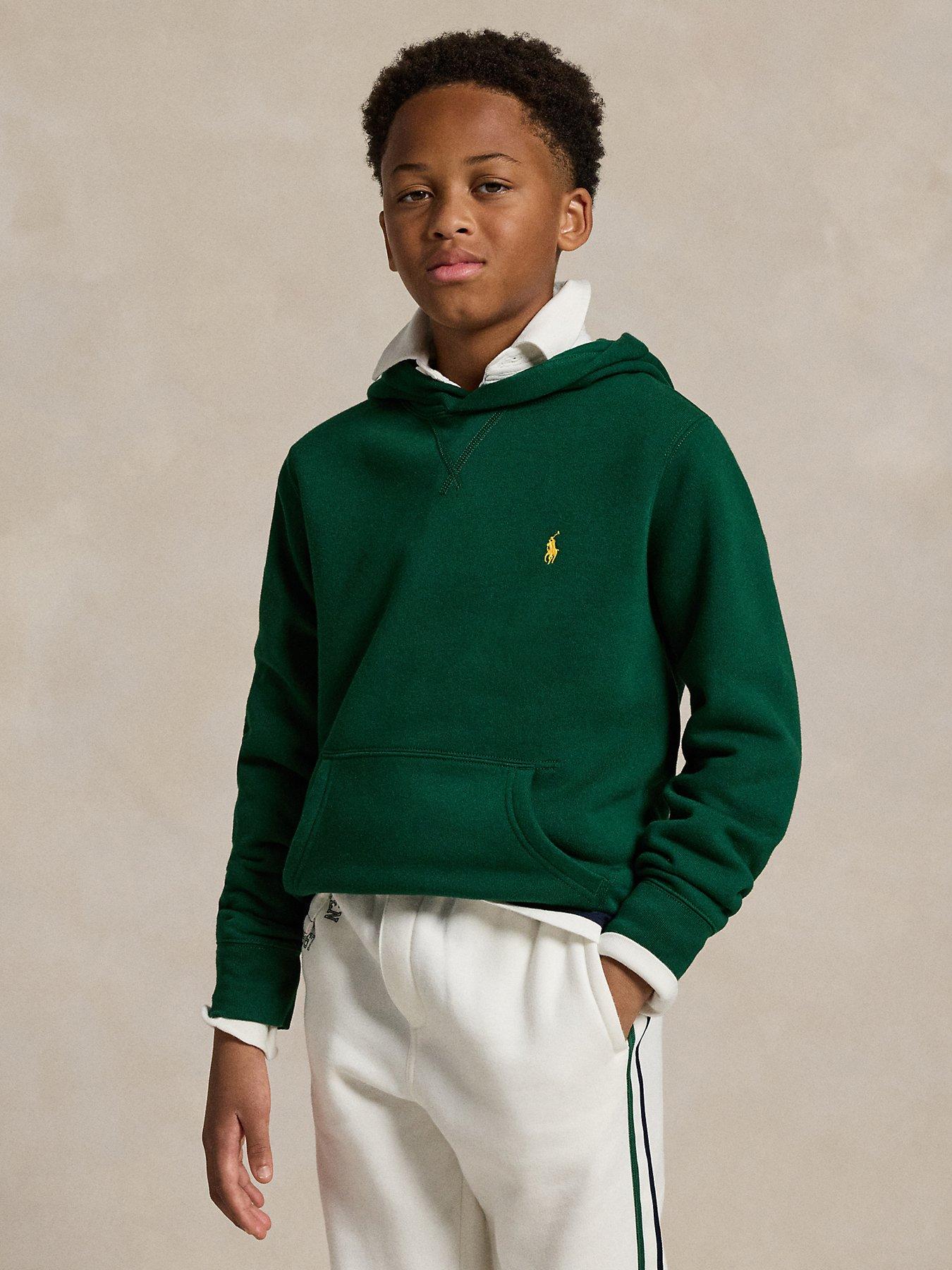 Polo Ralph Lauren Boys Classic Hoodie Green Very Ireland