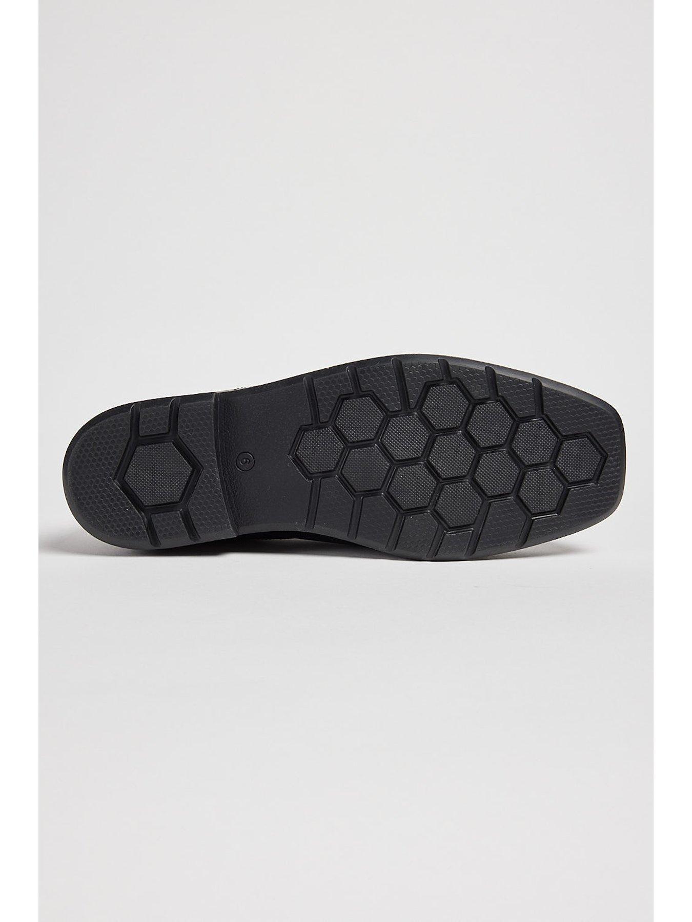Image 6 of 6 of Pod Hornet Black Leather Lace Up School Shoe - Black