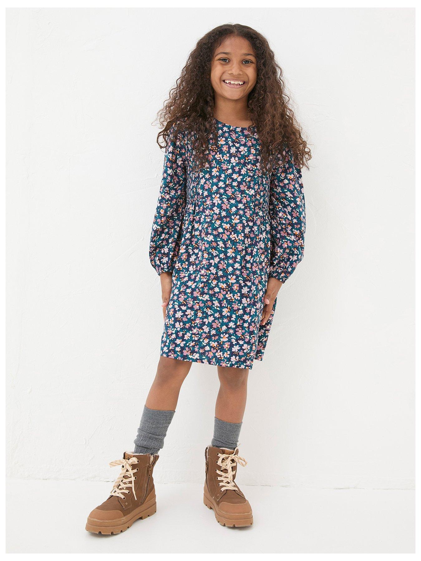 fatface-girls-rhea-floral-printed-dress-dark-teal-blue