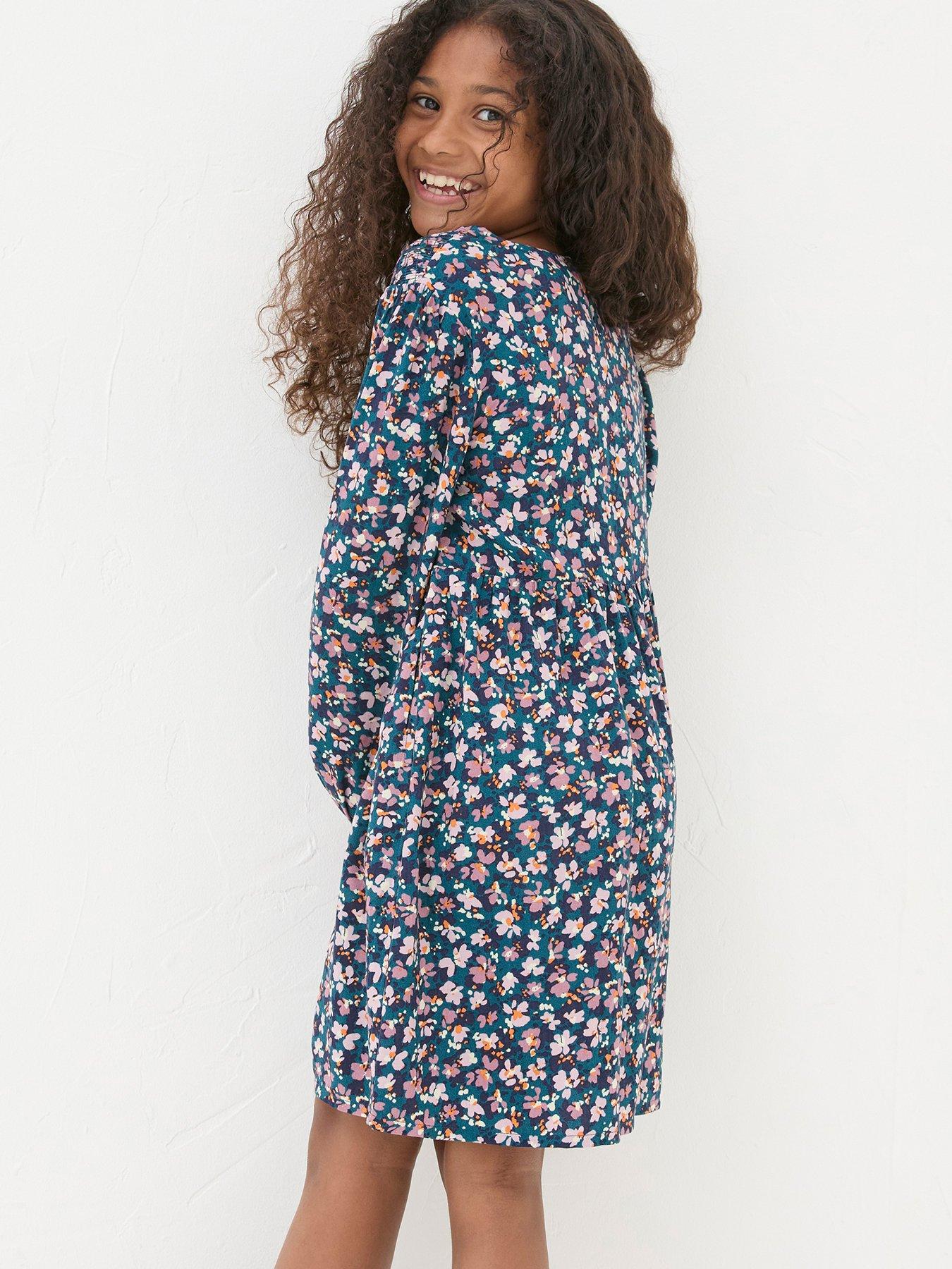 fatface-girls-rhea-floral-printed-dress-dark-teal-blueback