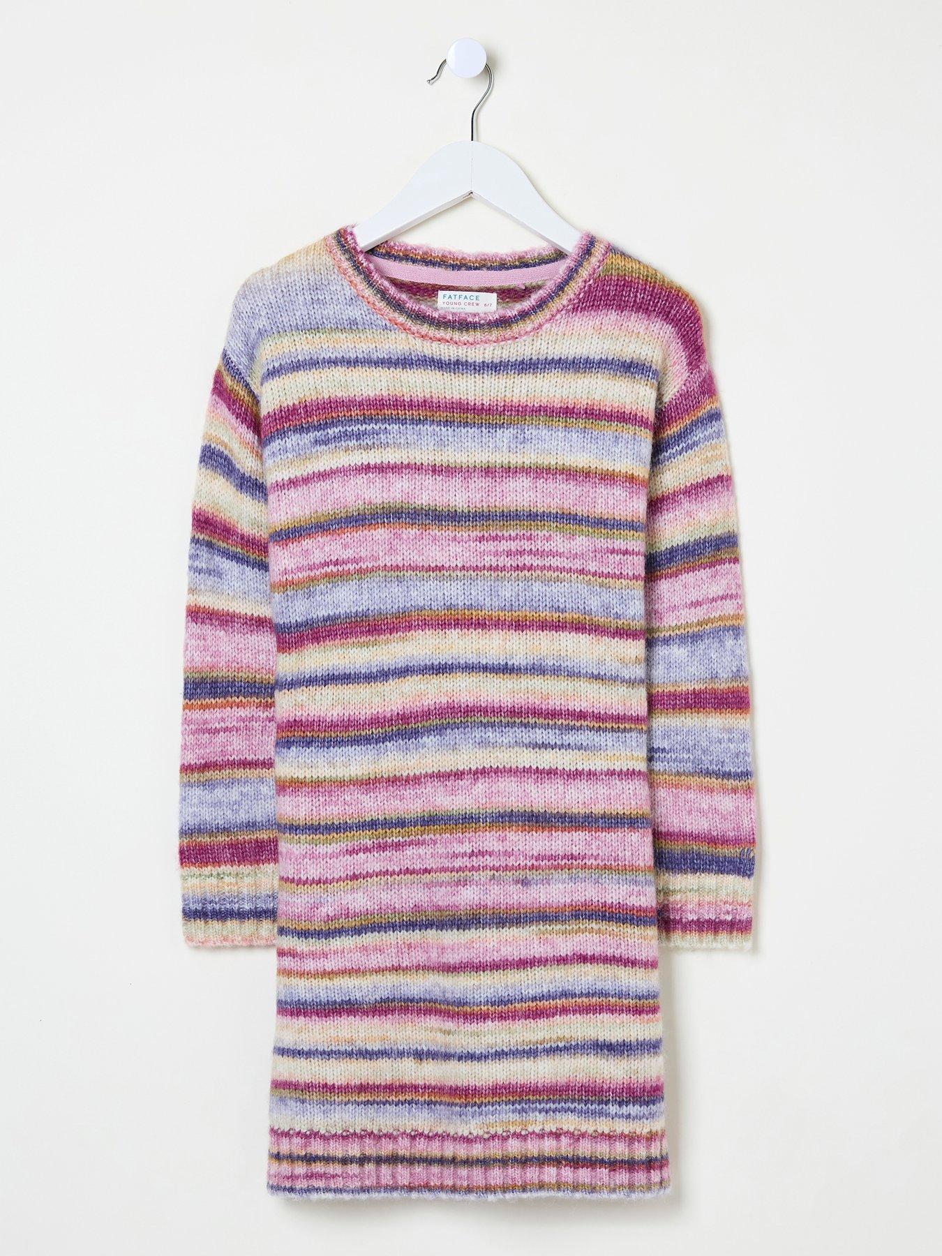 fatface-girls-stripe-jumper-dress-multistillFront