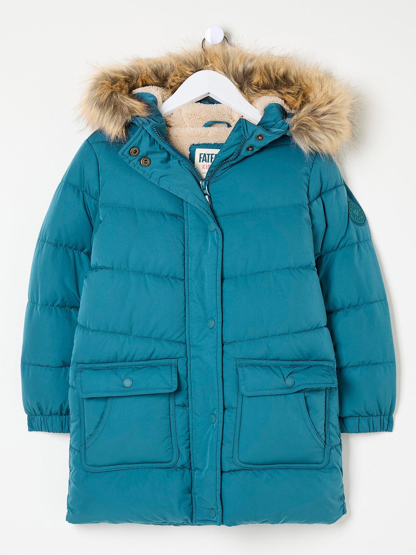 fatface-girls-lily-longline-padded-coat-dark-teal-blue