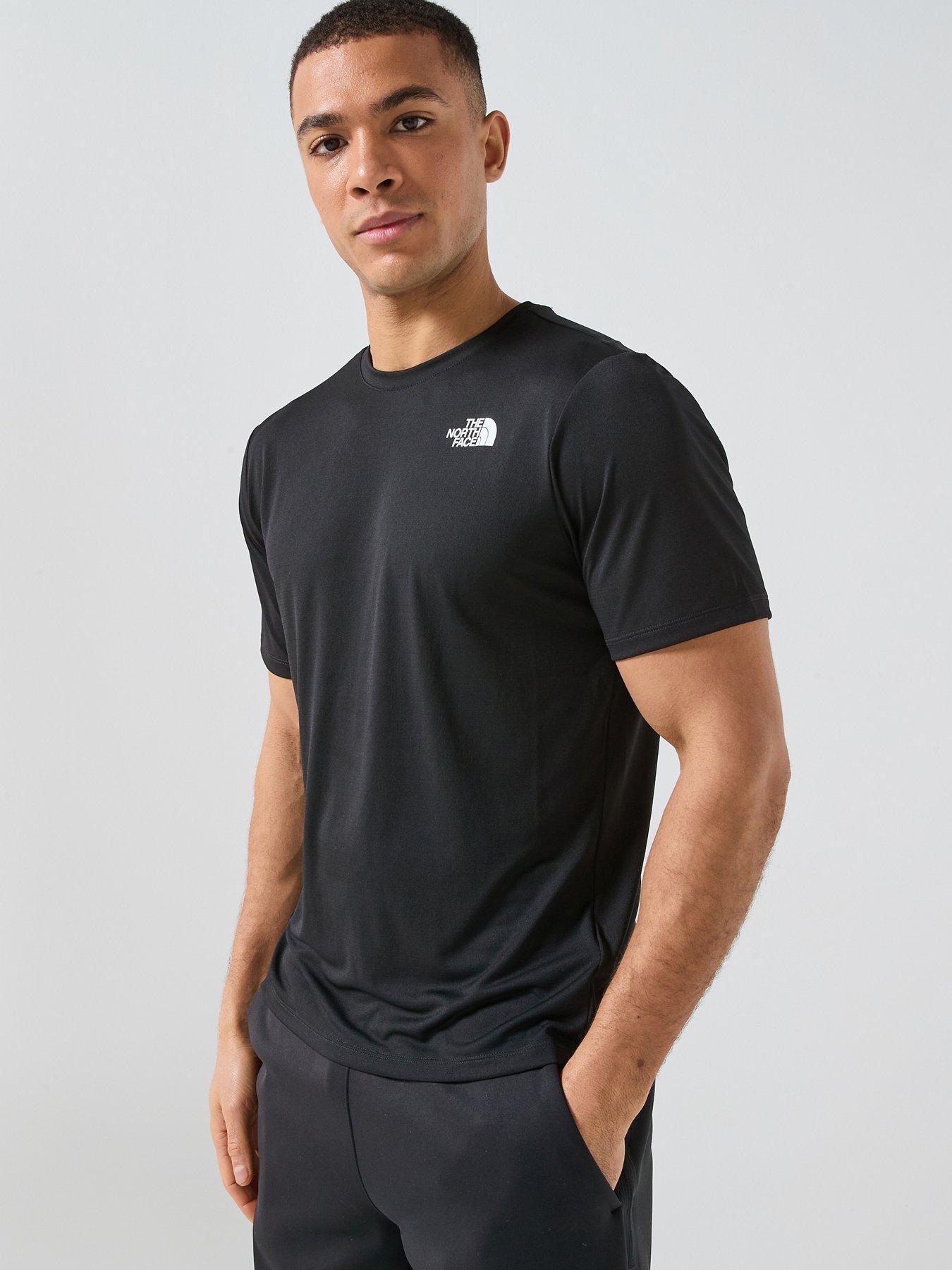 THE NORTH FACE Mens 24/7 Short Sleeve Tee Reg - Black
