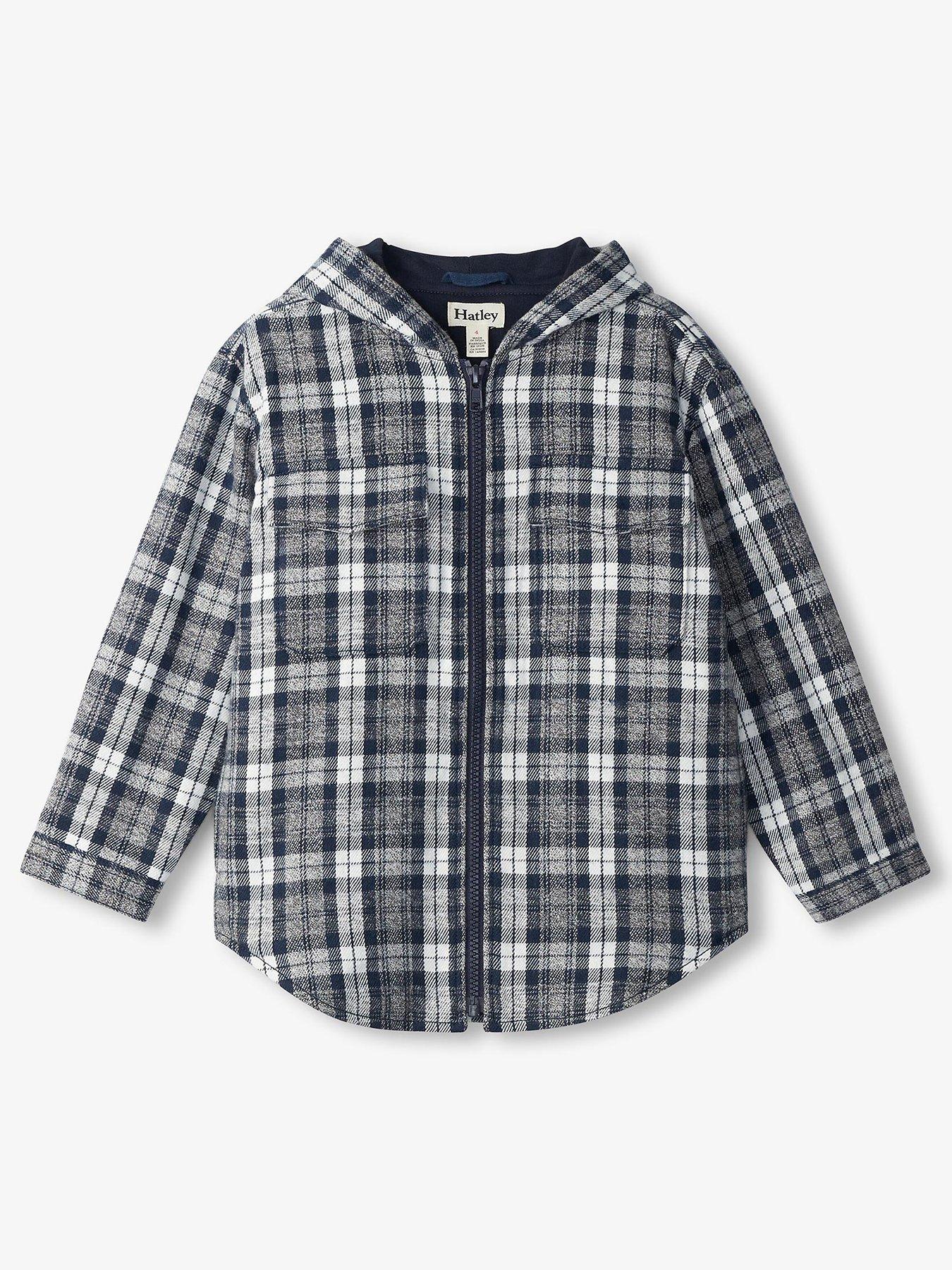 hatley-boys-checked-zip-brushed-flannel-hoodie-black