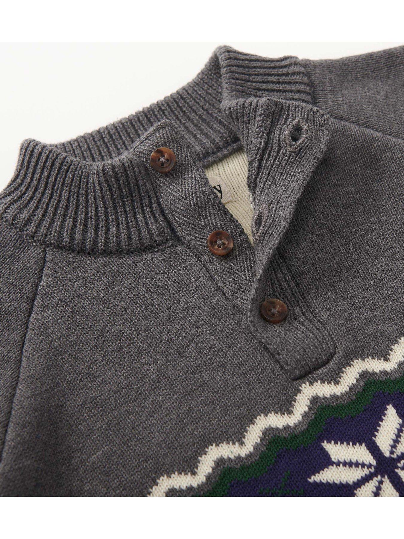 Image 5 of 5 of Hatley Boys Winter Knit Jumper - Navy