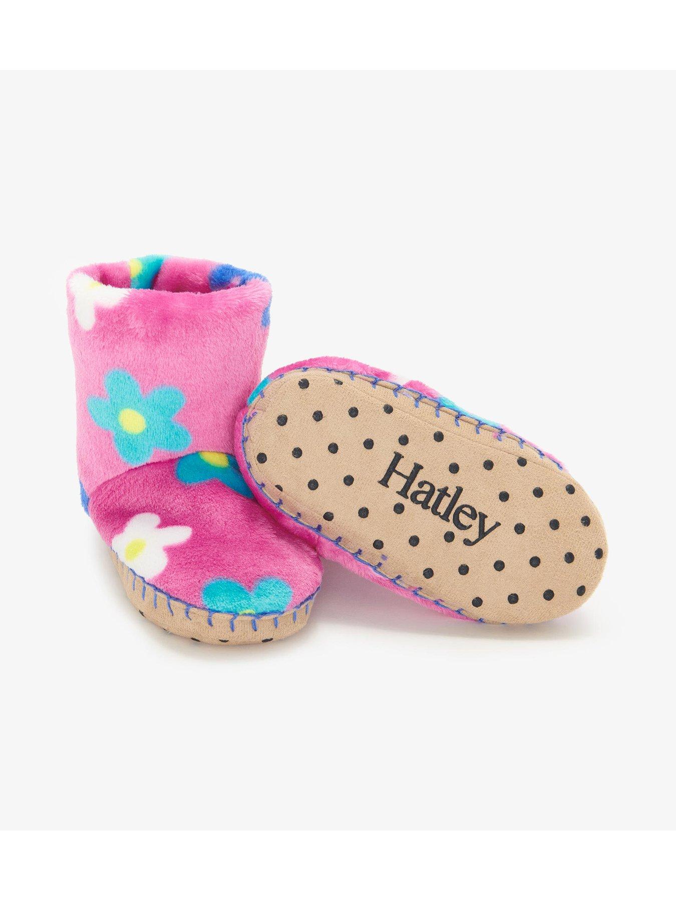 hatley-hatley-girls-fuzzy-fleece-daisy-slipper-bootsback