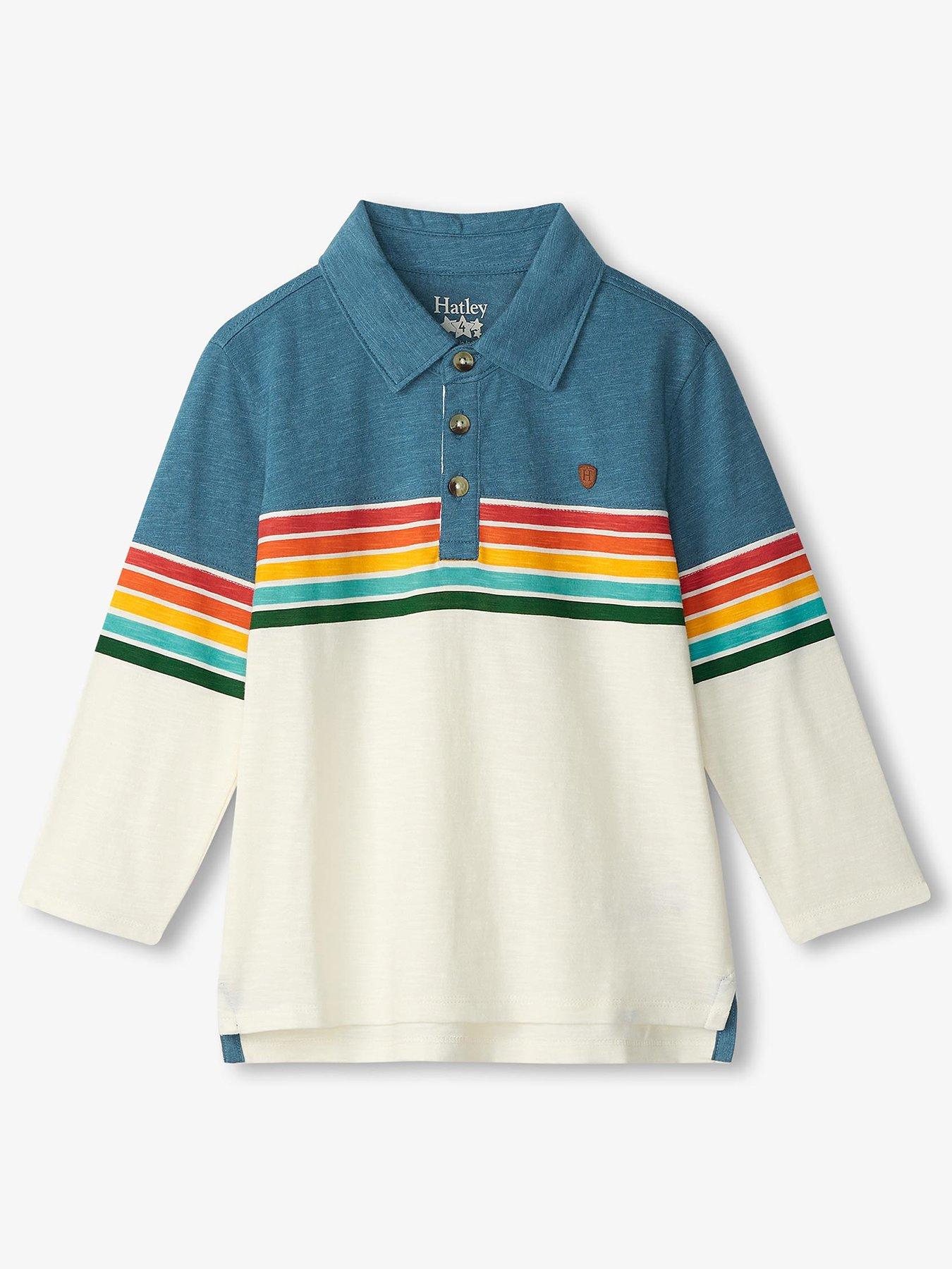 hatley-boys-stripe-panelled-long-sleeve-polo-top-white