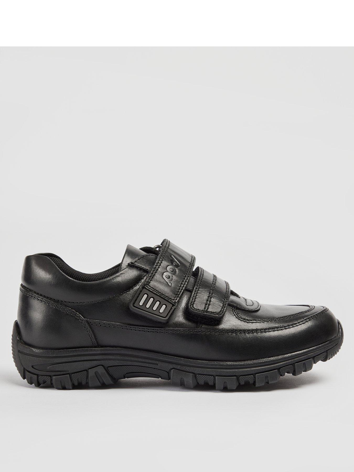 pod-sprint-double-strap-black-leather-school-shoe-blackfront