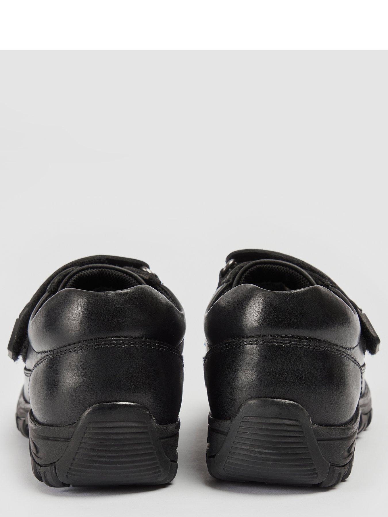 pod-sprint-double-strap-black-leather-school-shoe-blackdetail