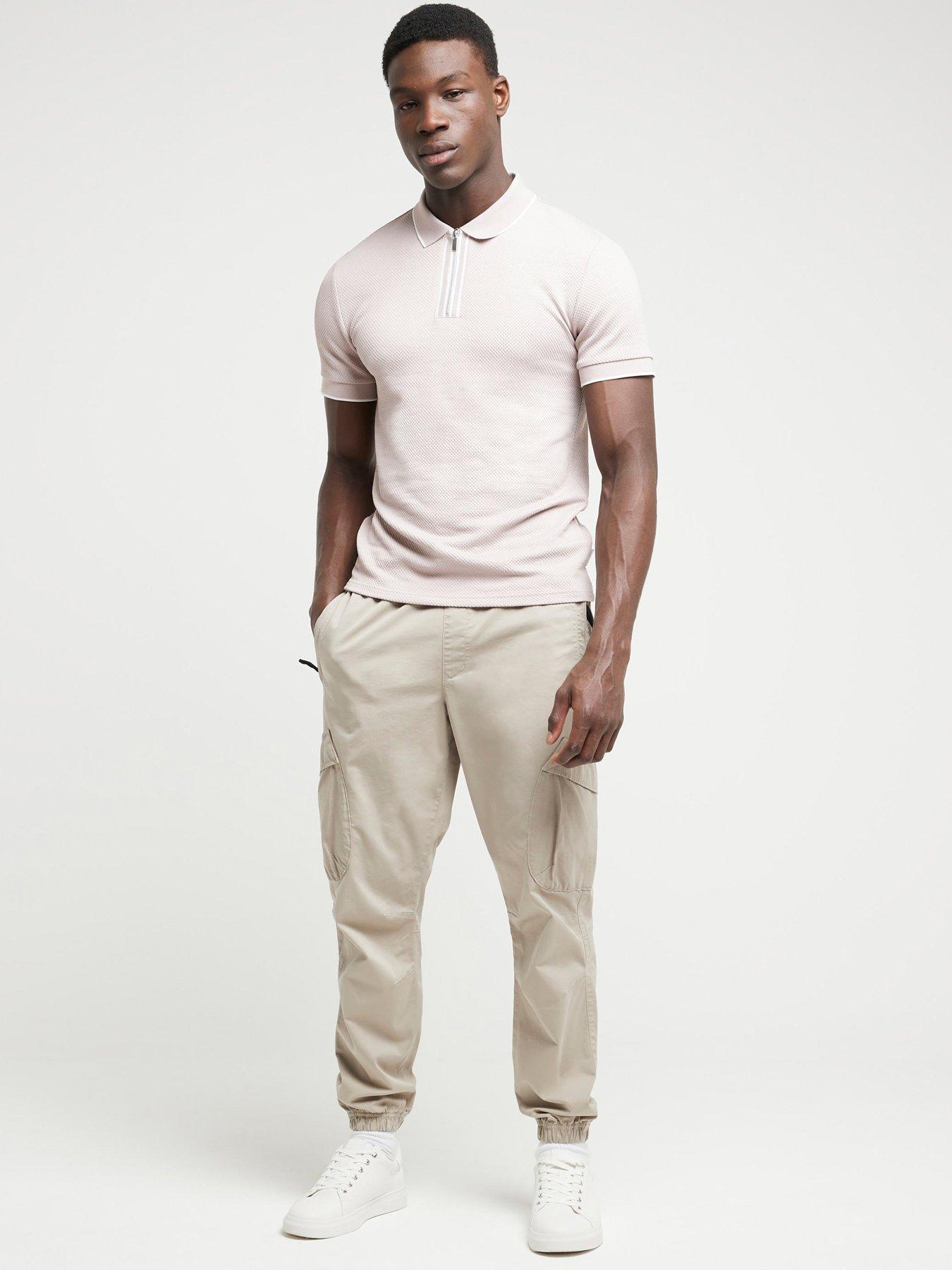 river-island-river-island-short-sleeve-contrast-collar-polo-shirt-light-pinkback