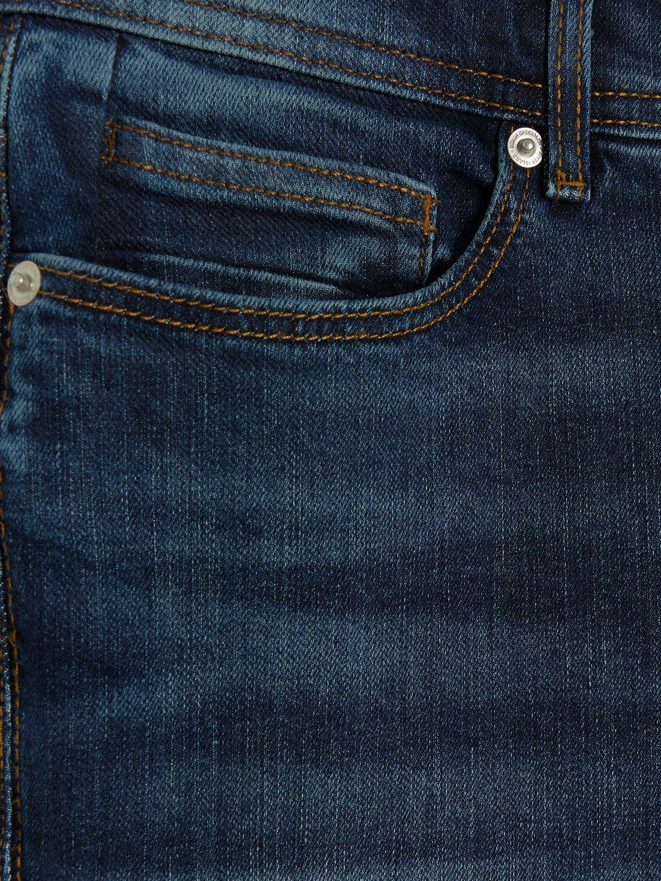 Image 5 of 6 of River Island Skinny Comet Jean - Dark Blue
