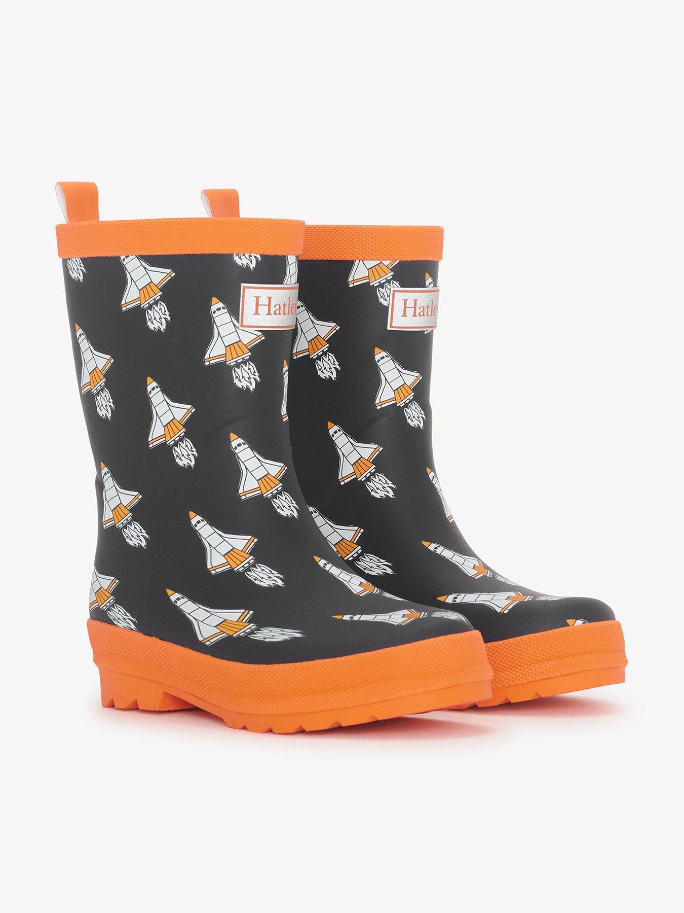 Hatley Hatley Boys Space Shuttle Matte Finish Rainboots Very Ireland