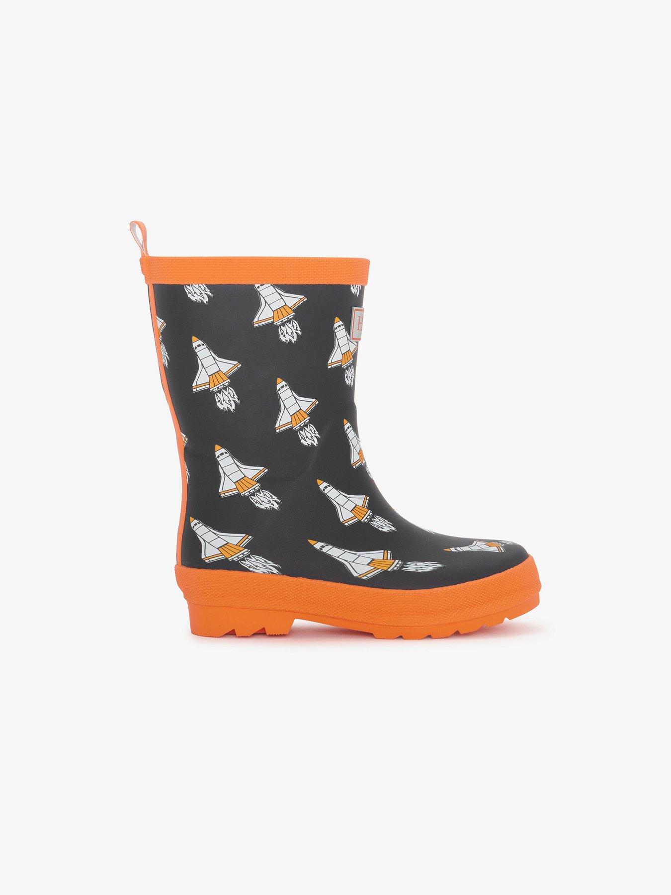 hatley-boys-space-shuttle-matte-finish-rainboots-blackstillFront