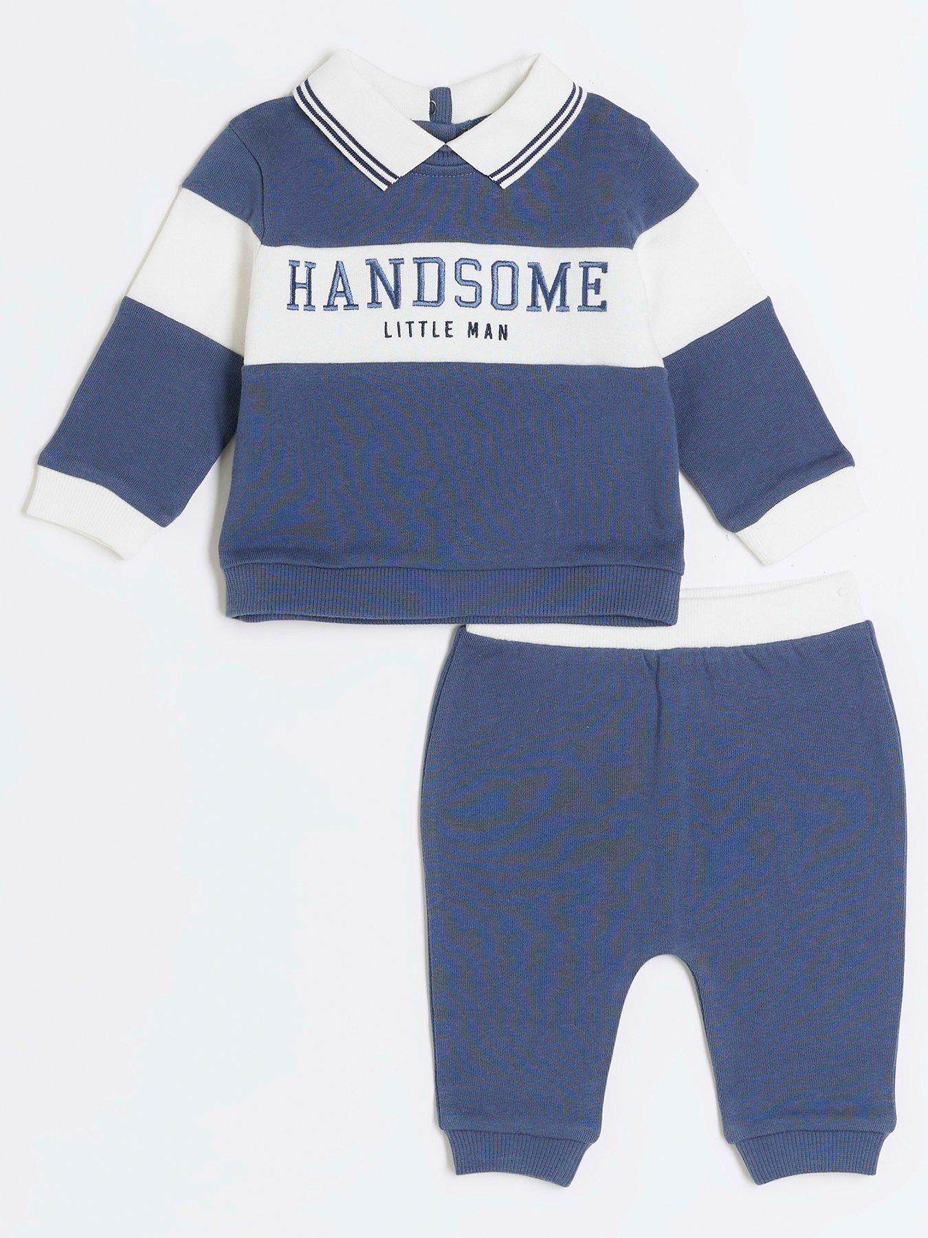 river-island-baby-baby-boys-embroidered-sweatshirt-set-blue