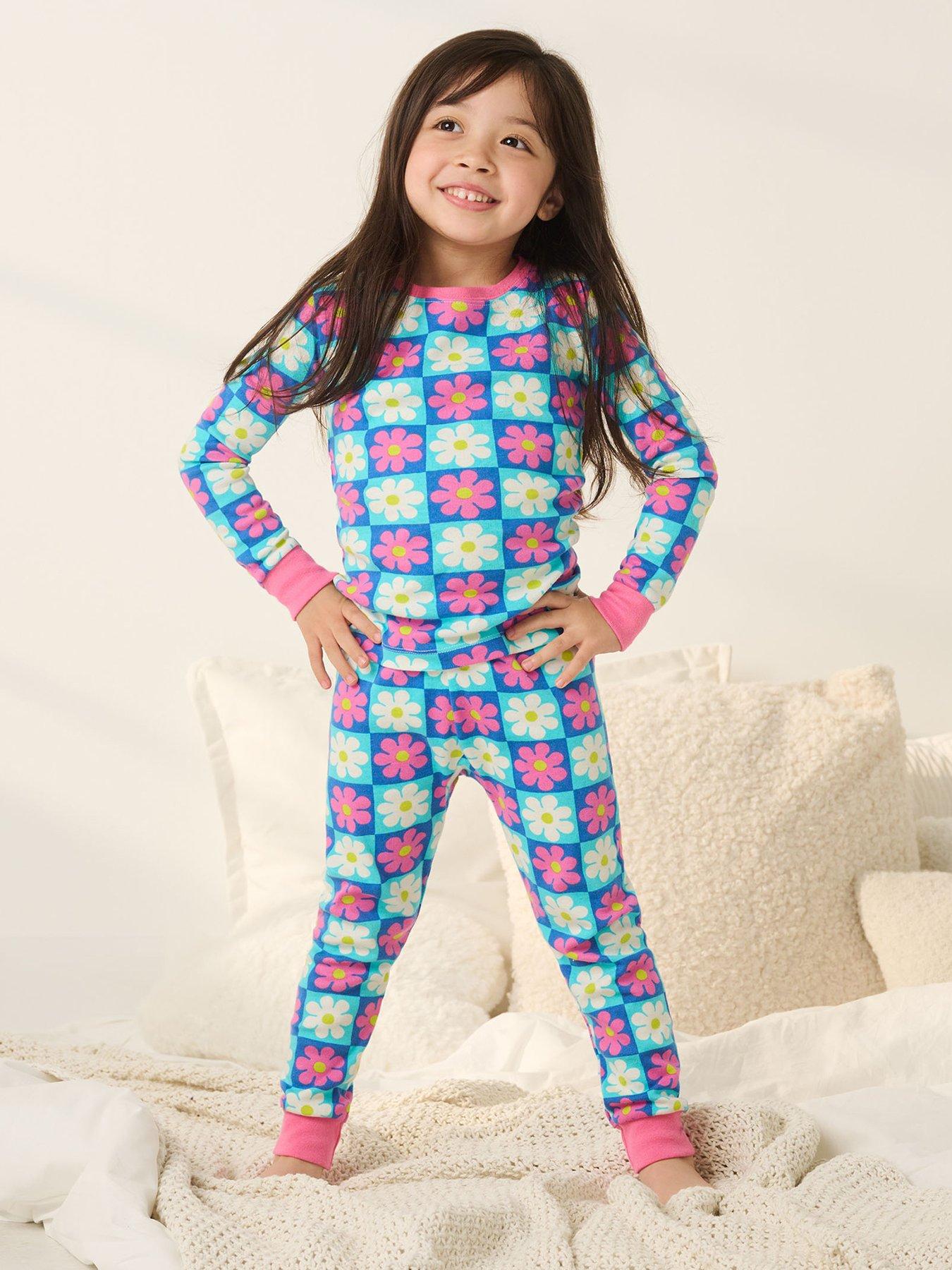 hatley-hatley-girls-rib-checkered-daisy-pyjamasstillFront