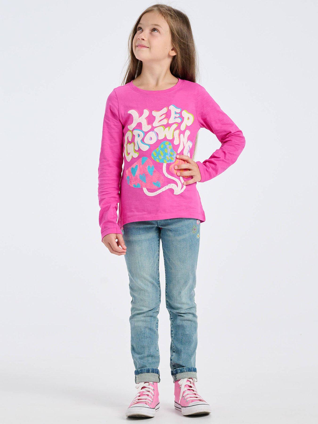 hatley-girl-stretch-pull-on-jeans-bluestillFront