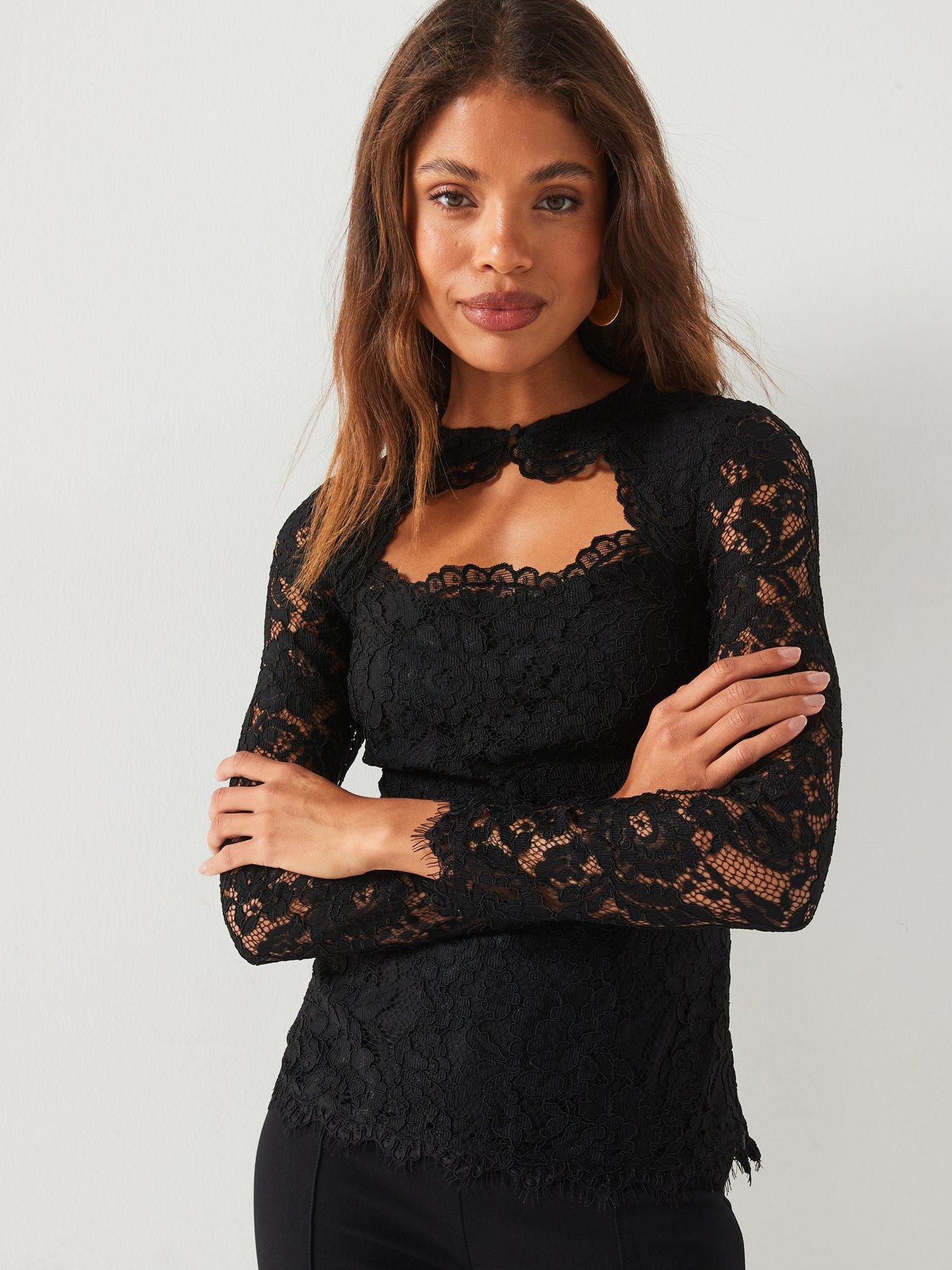 v-by-very-cut-out-lace-blouse-blackdetail