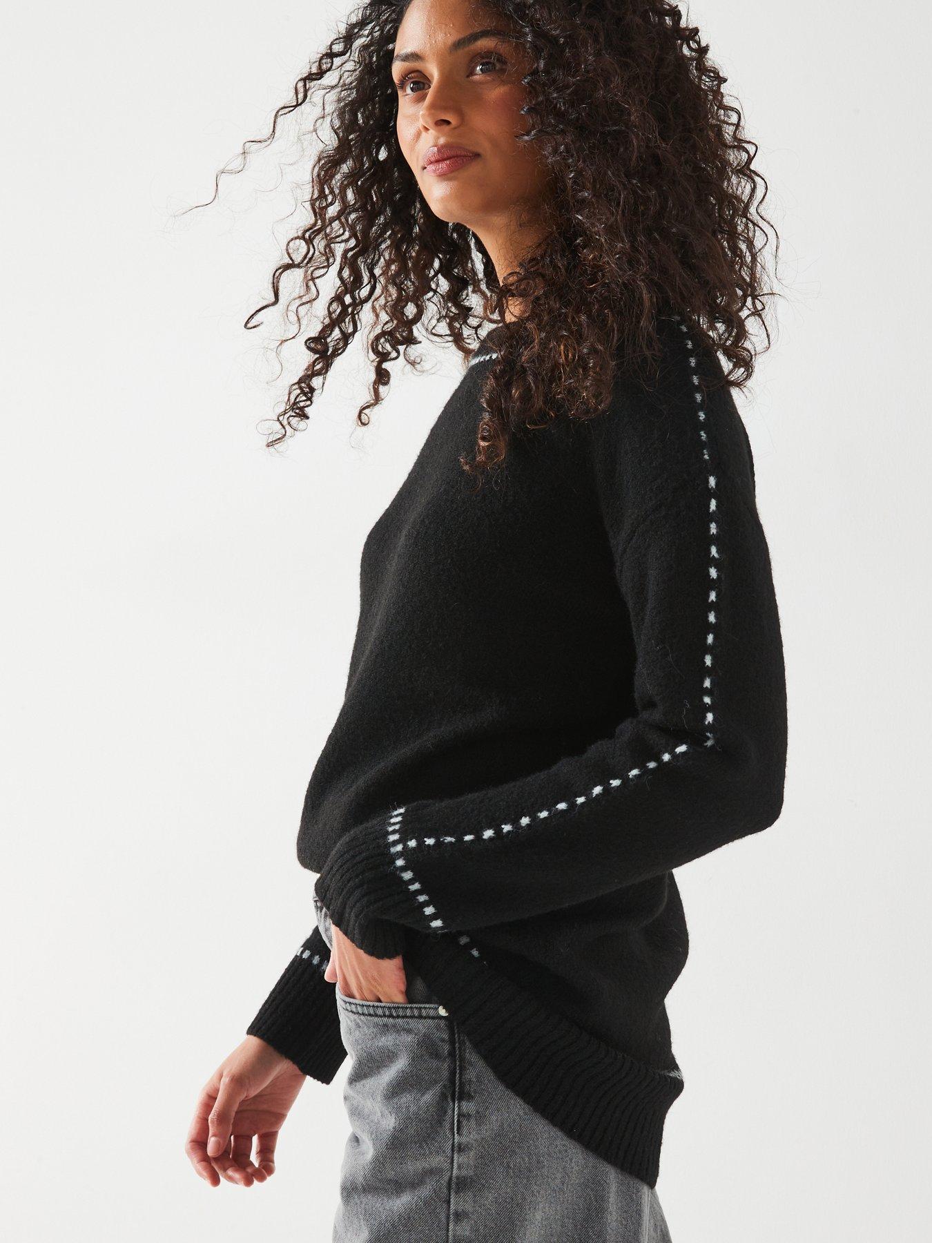 v-by-very-crew-neck-stitch-detail-longline-jumperoutfit