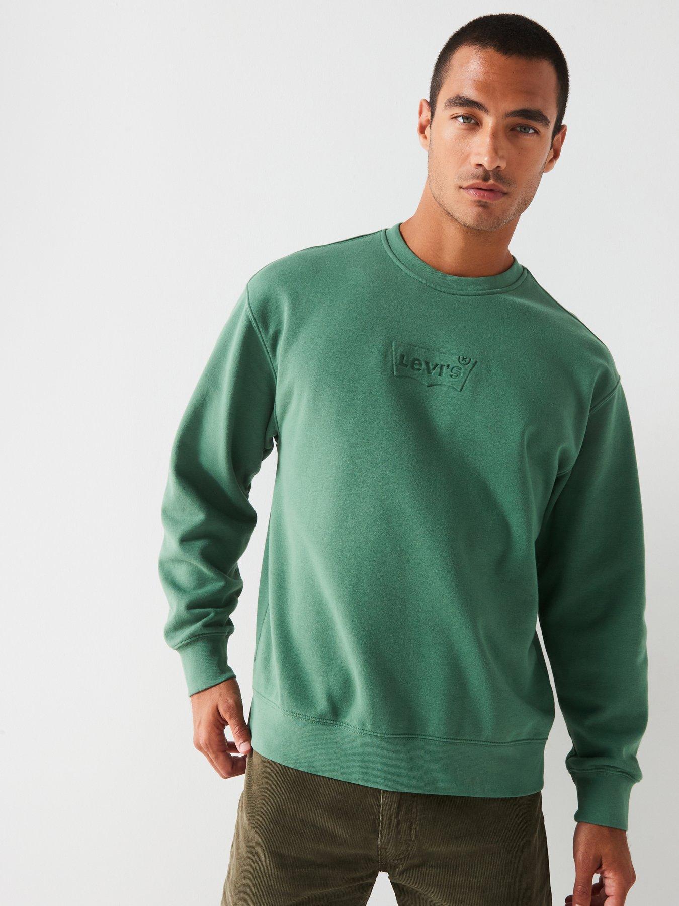 levis-levis-relaxed-tonal-graphic-crew-sweat-top-green