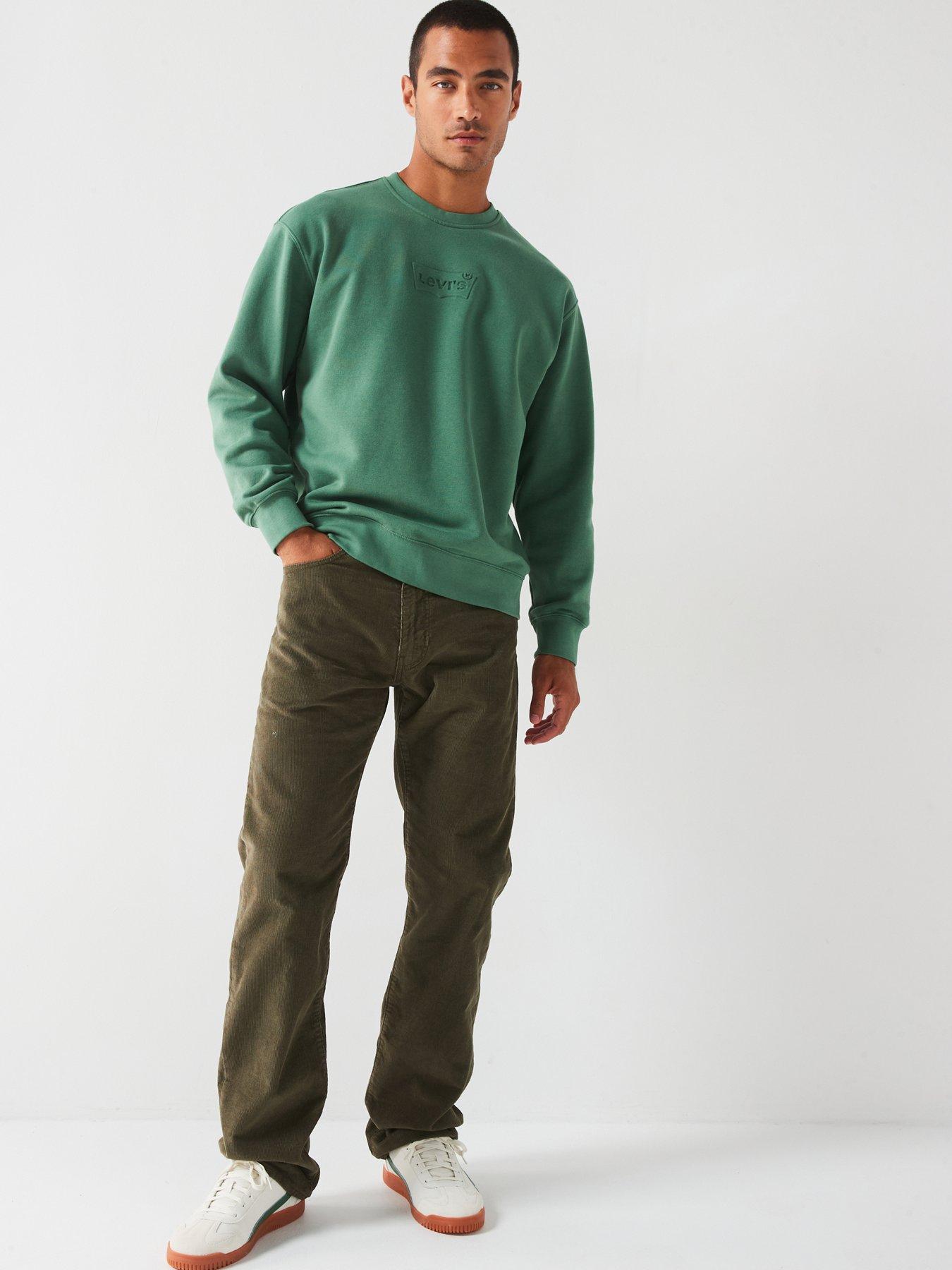 levis-levis-relaxed-tonal-graphic-crew-sweat-top-greenback