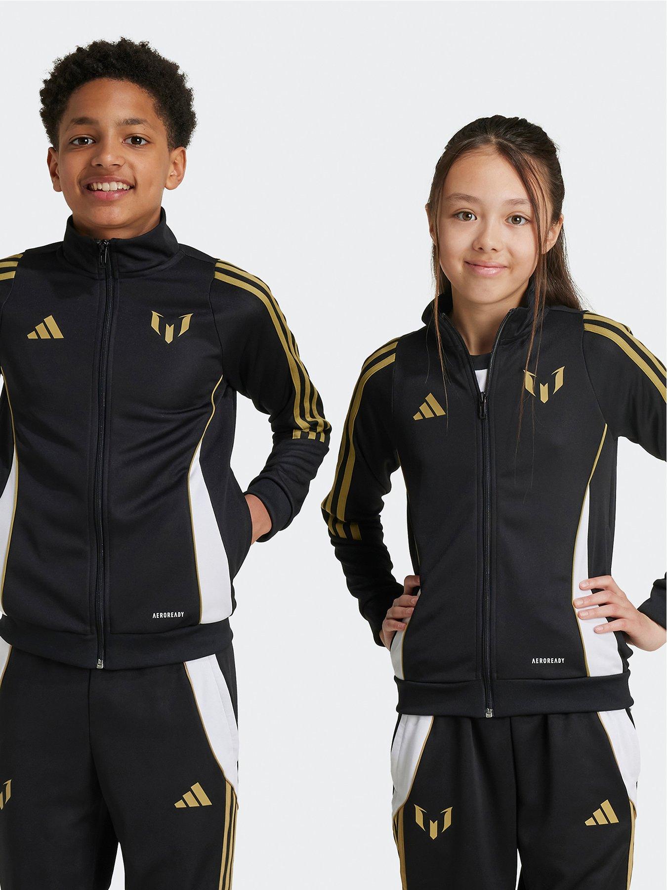 Youth Messi Track Top Black