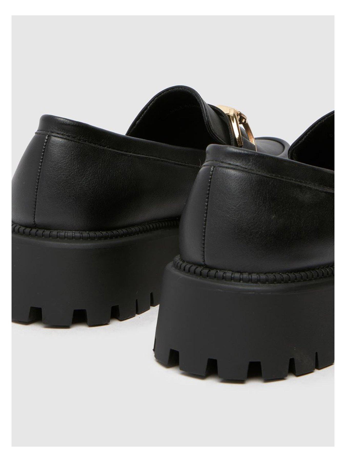 schuh-lattice-feature-pu-loafer-youth-blackoutfit