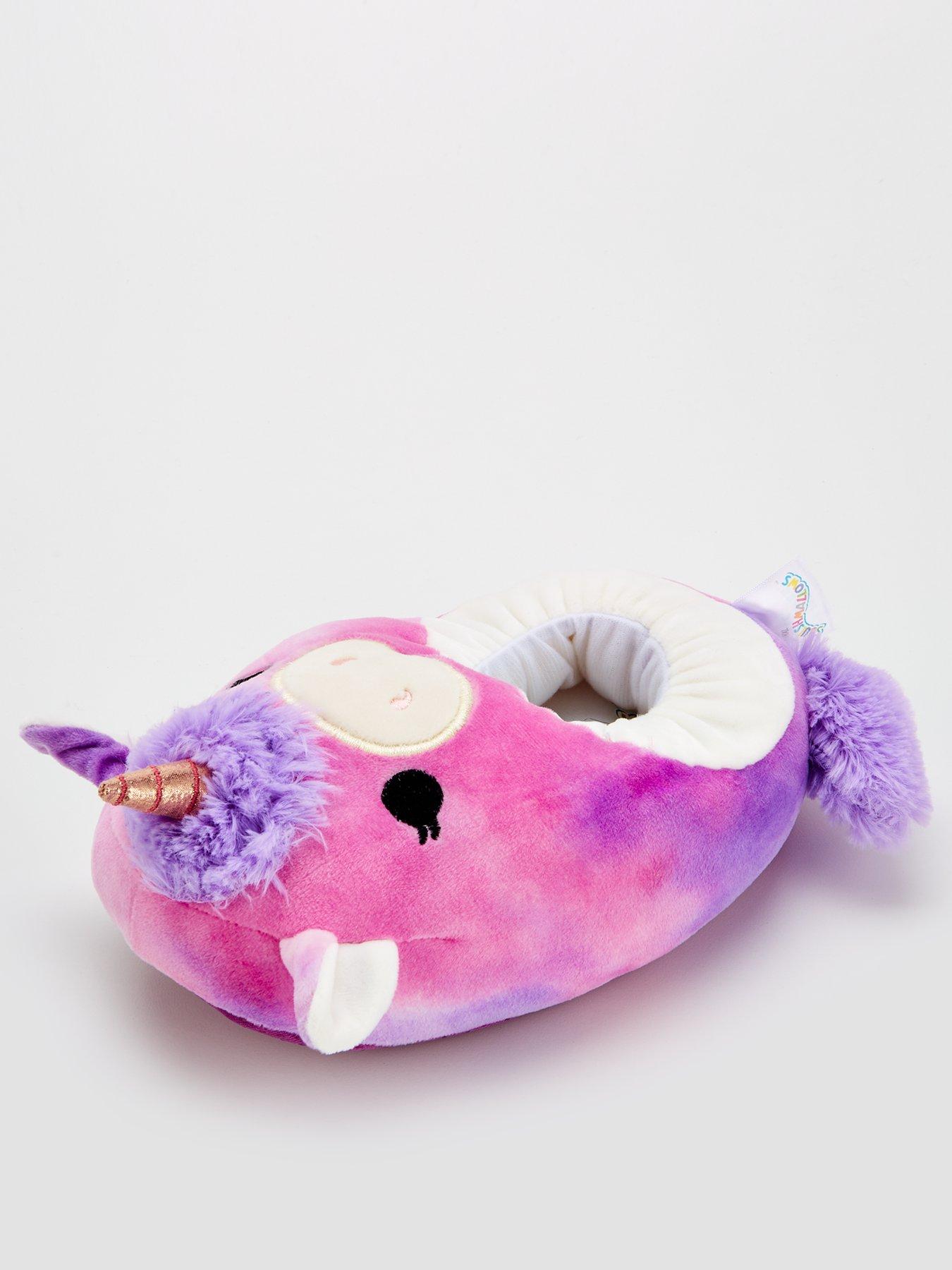 squishmallows-squishmallow-lola-unicorn-slippersfront