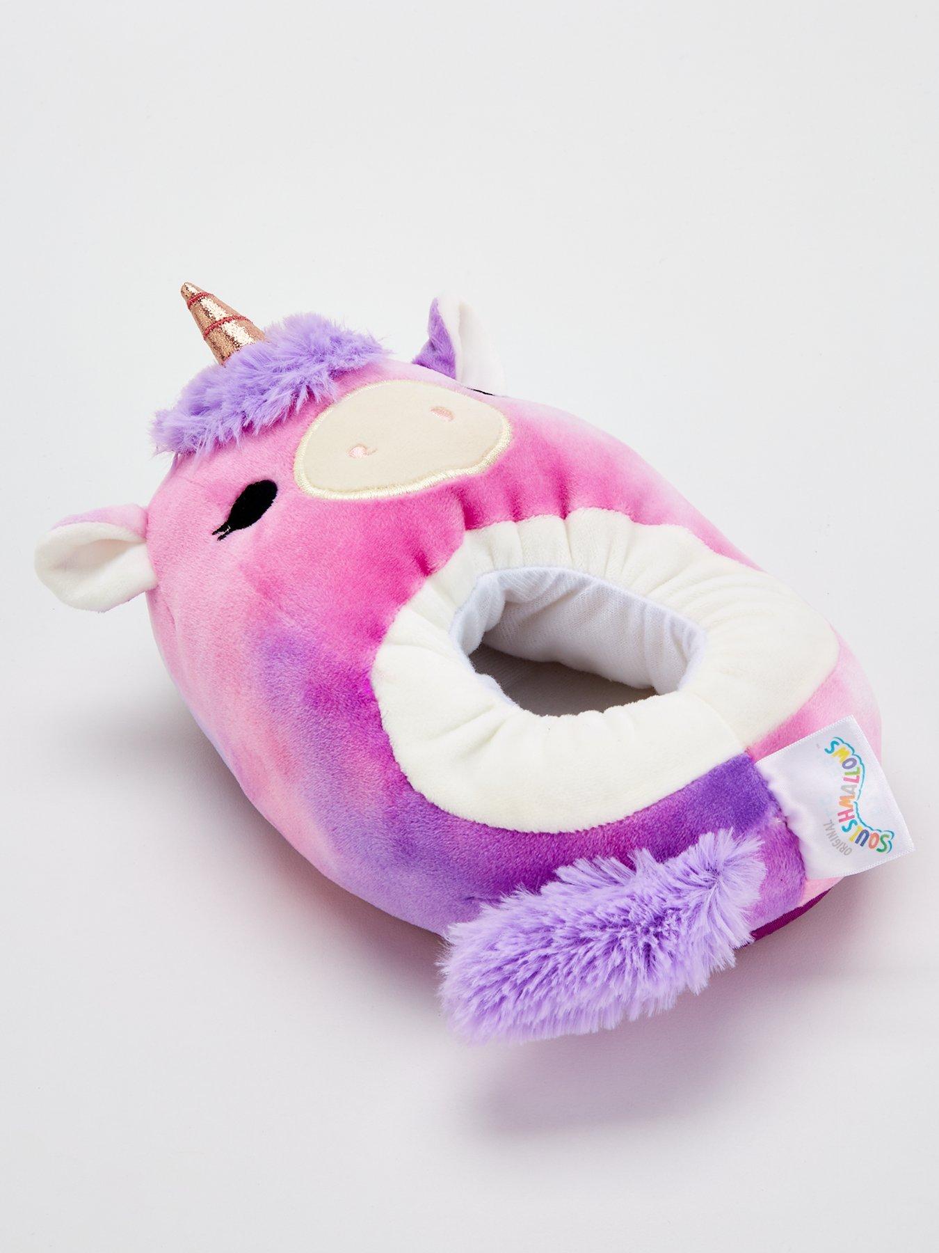 squishmallows-squishmallow-lola-unicorn-slippersstillFront